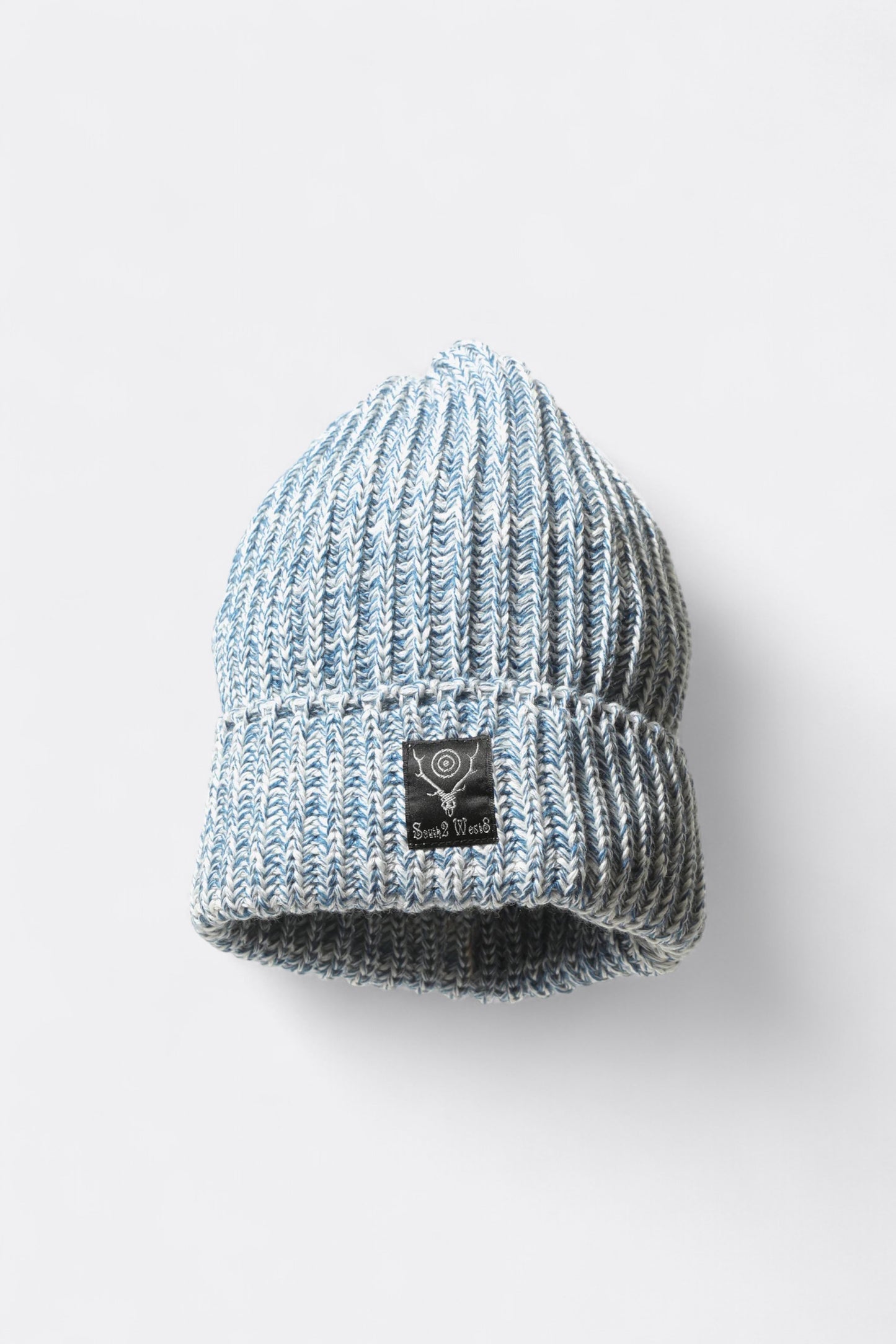 South2 West8 - Knit Watch Cap Wool Blend (Blue)