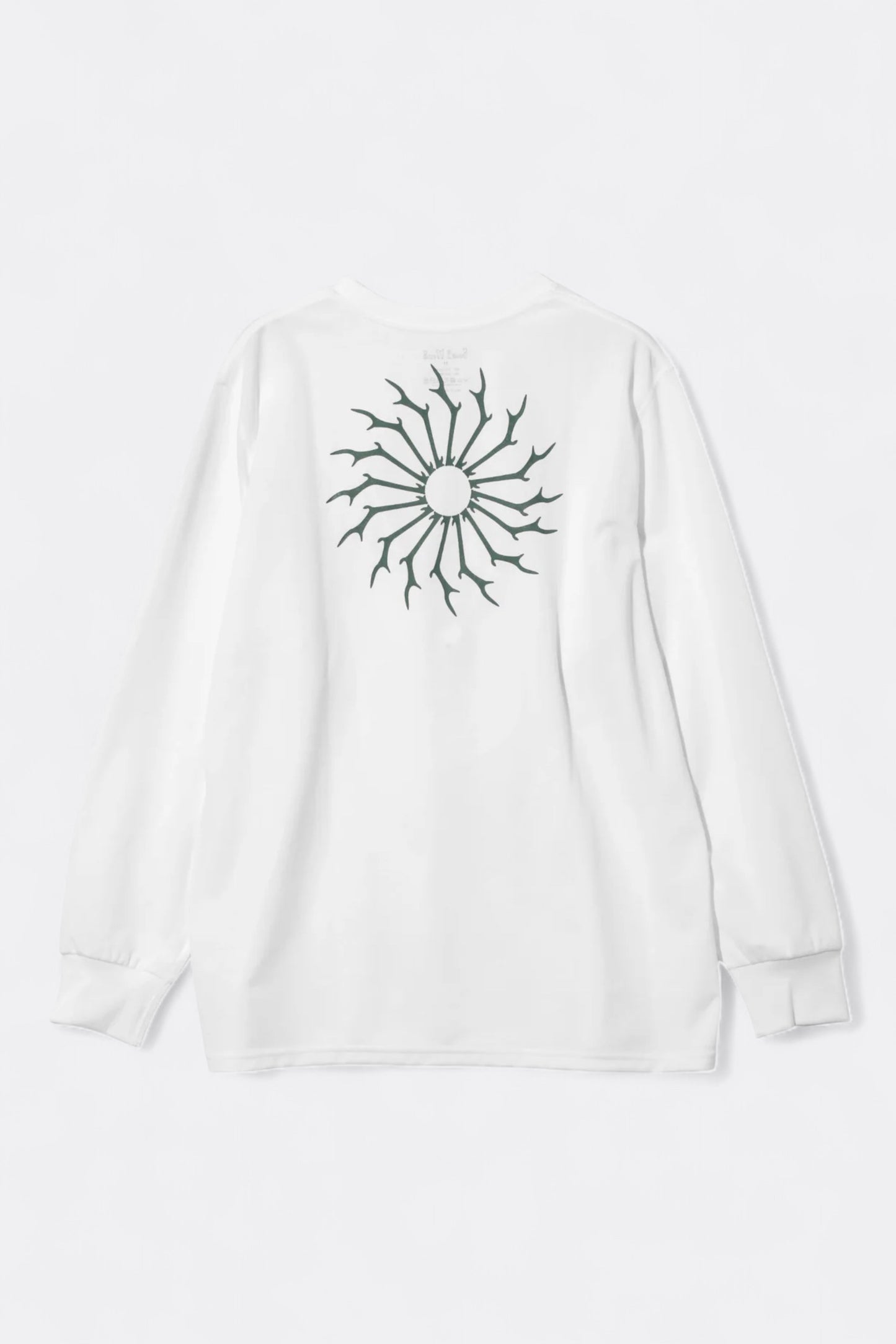 South2 West8 - L/S Round Pocket Tee Circle Horn (White)