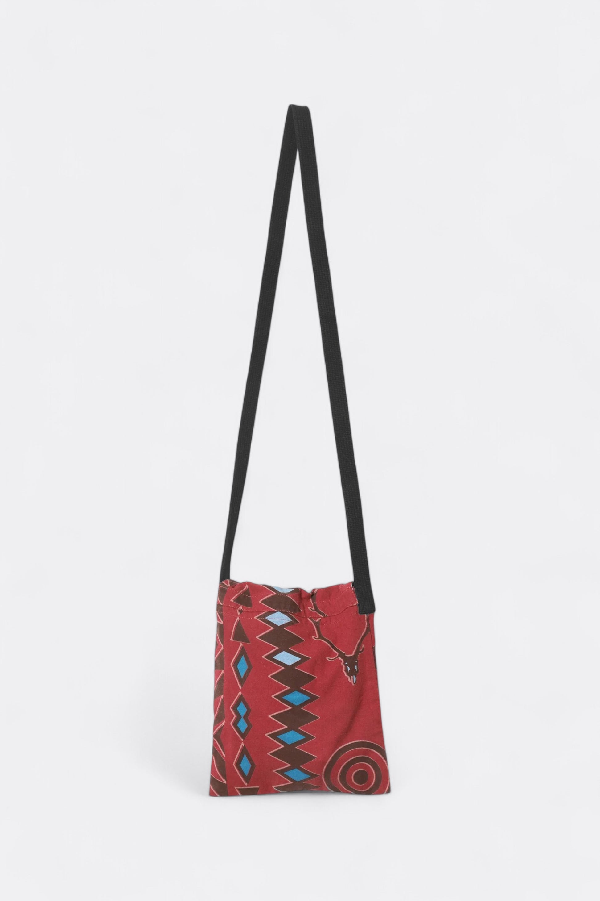 South2 West8 - String Bag Flannel Cloth (Skull & Target)