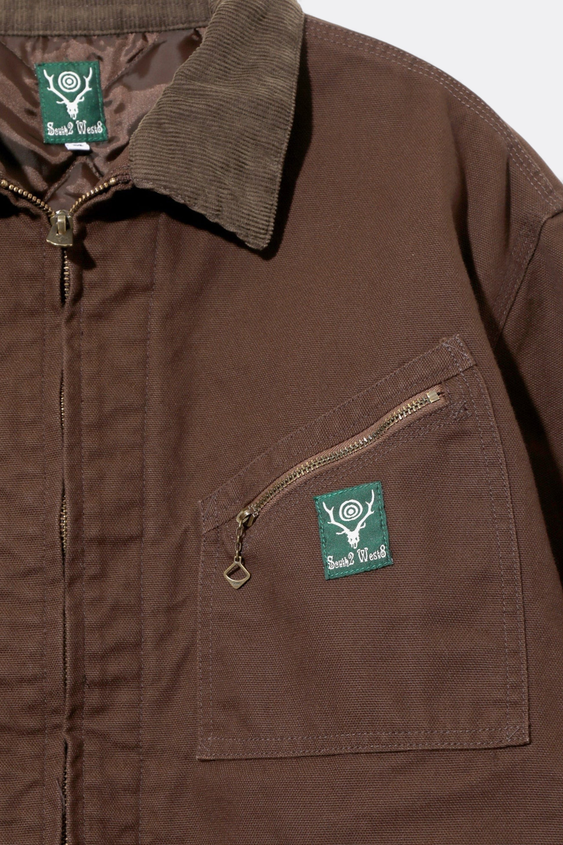 South2 West8 - Work Jacket 11.5oz Canvas (Brown)