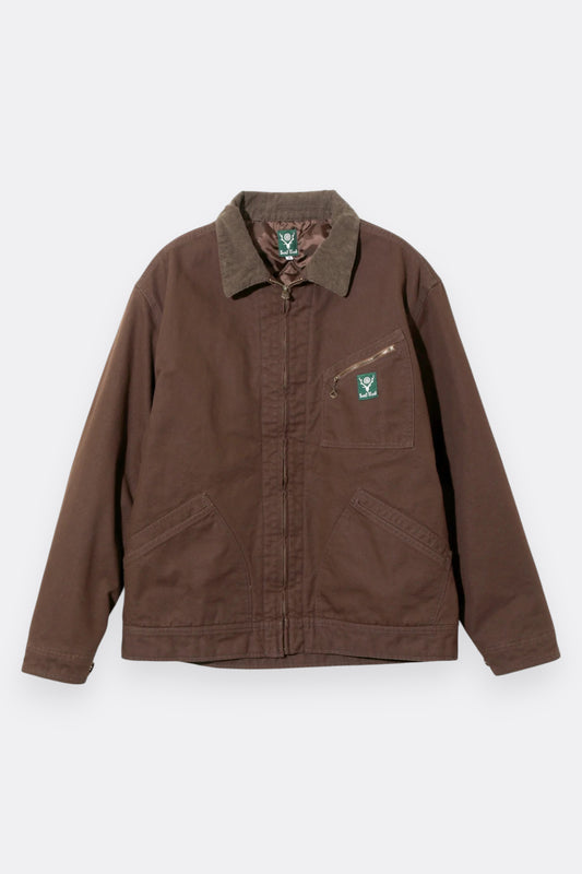 South2 West8 - Work Jacket 11.5oz Canvas (Brown)