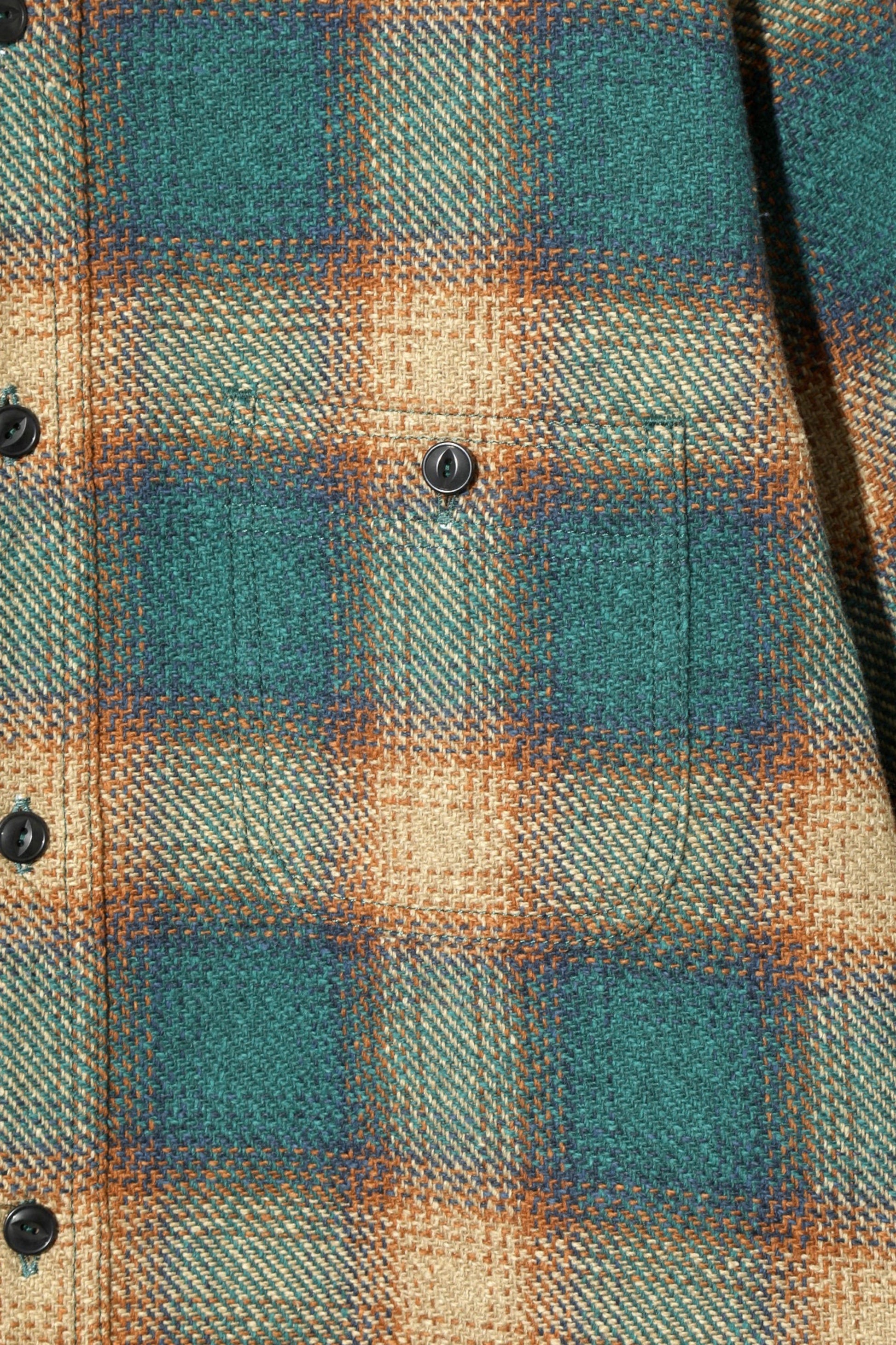 South2 West8 - Work Shirt TC Jazz Nep Plaid (Green)