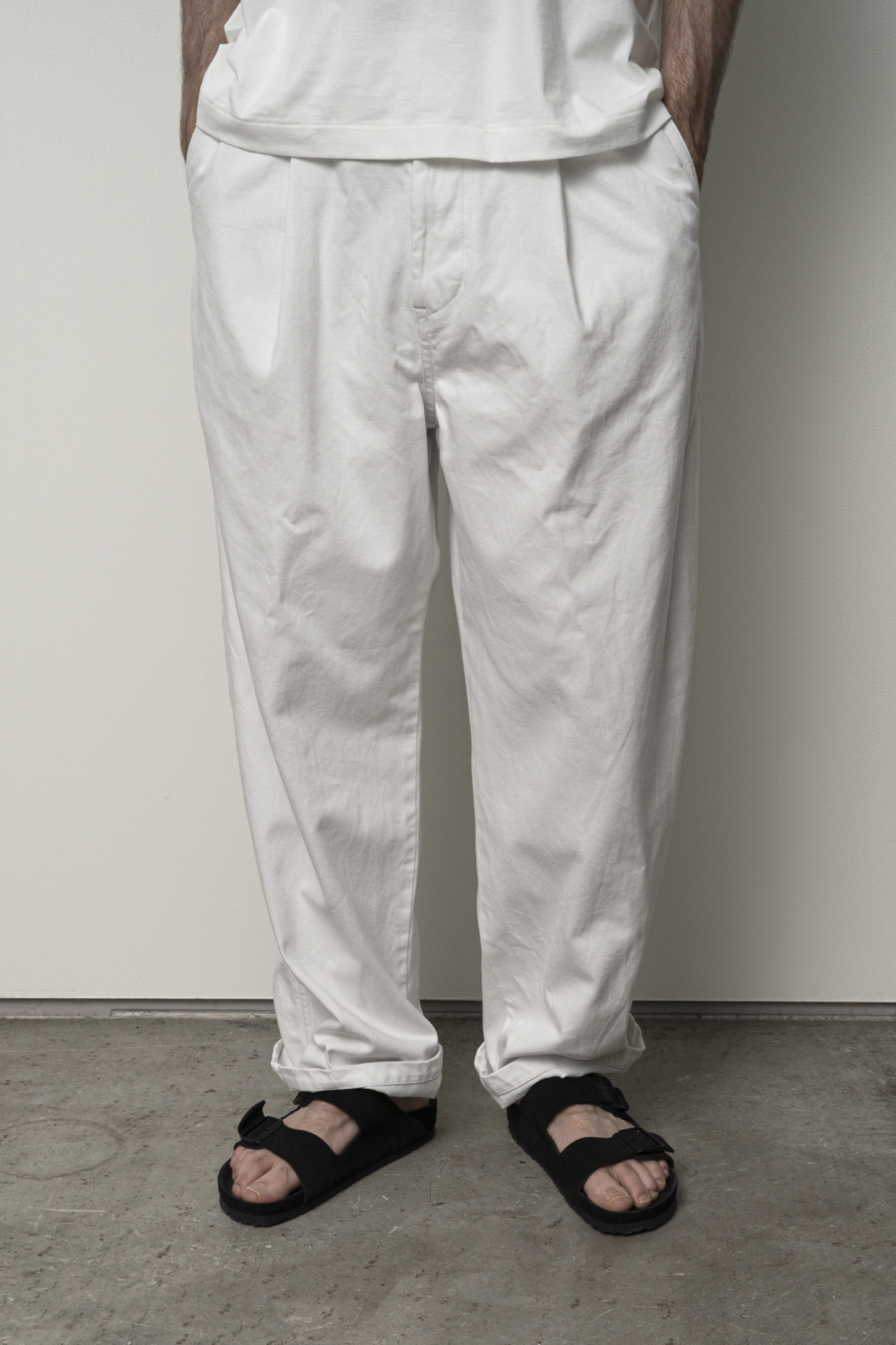 Pantalon Denim 11.5oz Deep Tuck Dark Navy Still By Hand - Coton Japonais