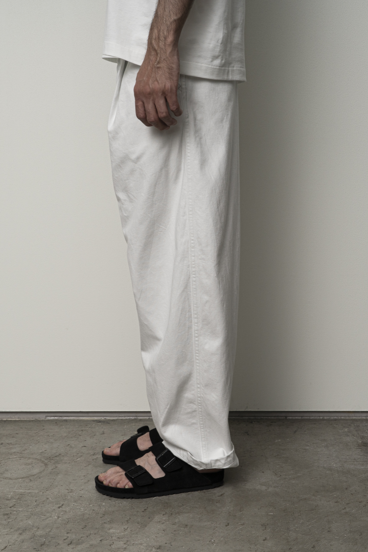 Pantalon Denim 11.5oz Deep Tuck Dark Navy Still By Hand - Coton Japonais