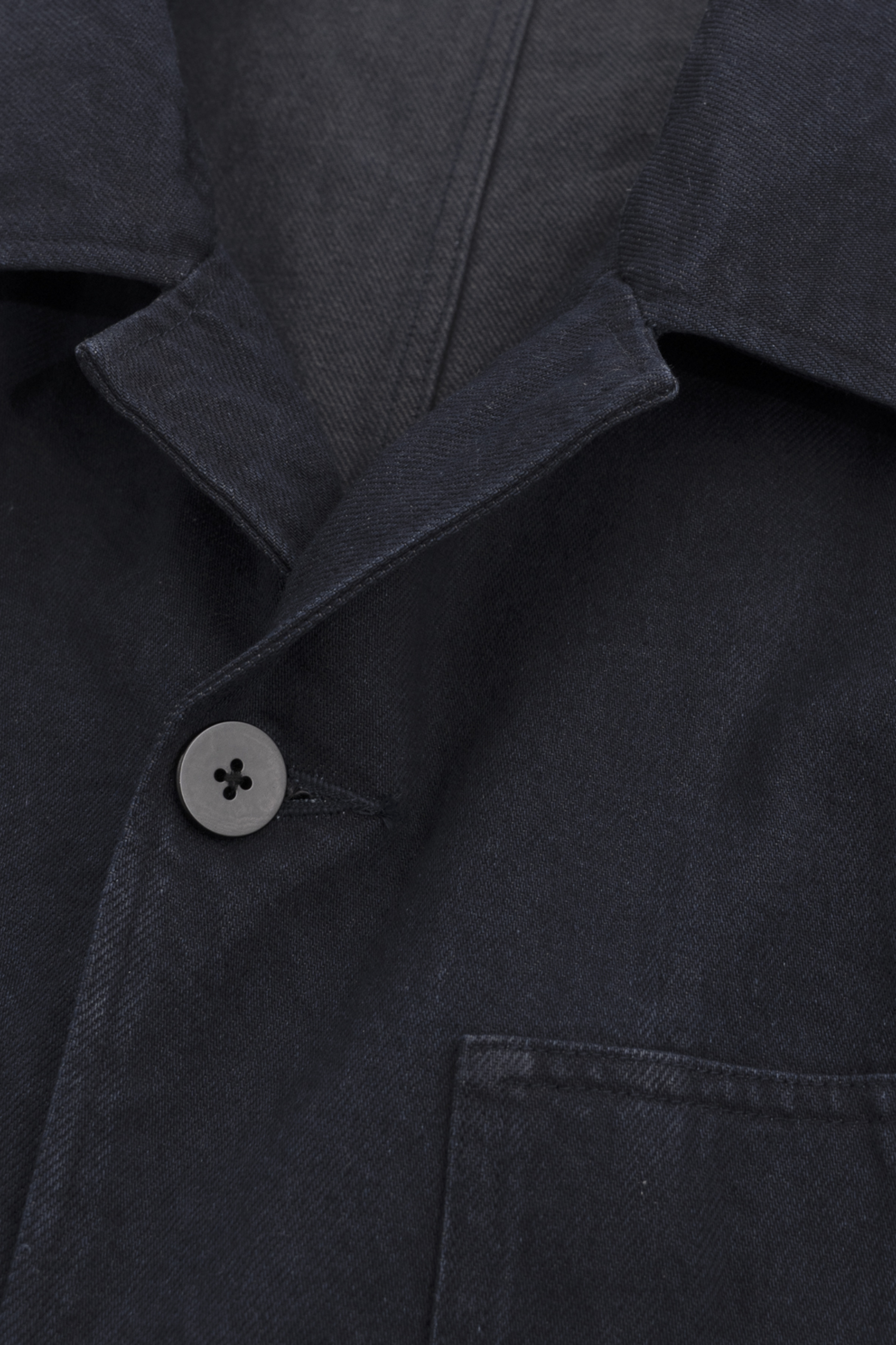 Veste Denim 11.5oz Dark Navy Still By Hand - Coton Japonais Premium