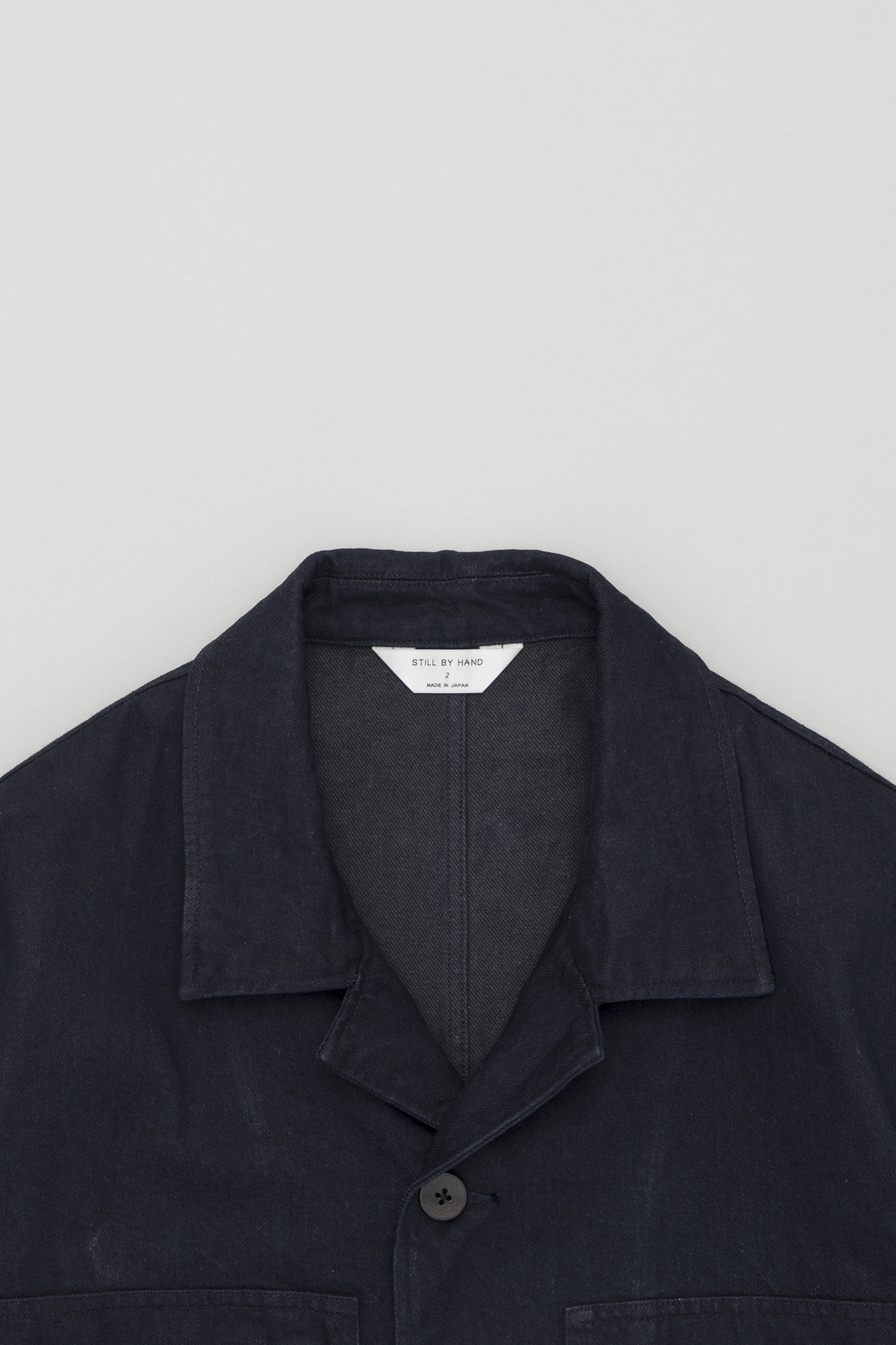 Veste Denim 11.5oz Dark Navy Still By Hand - Coton Japonais Premium