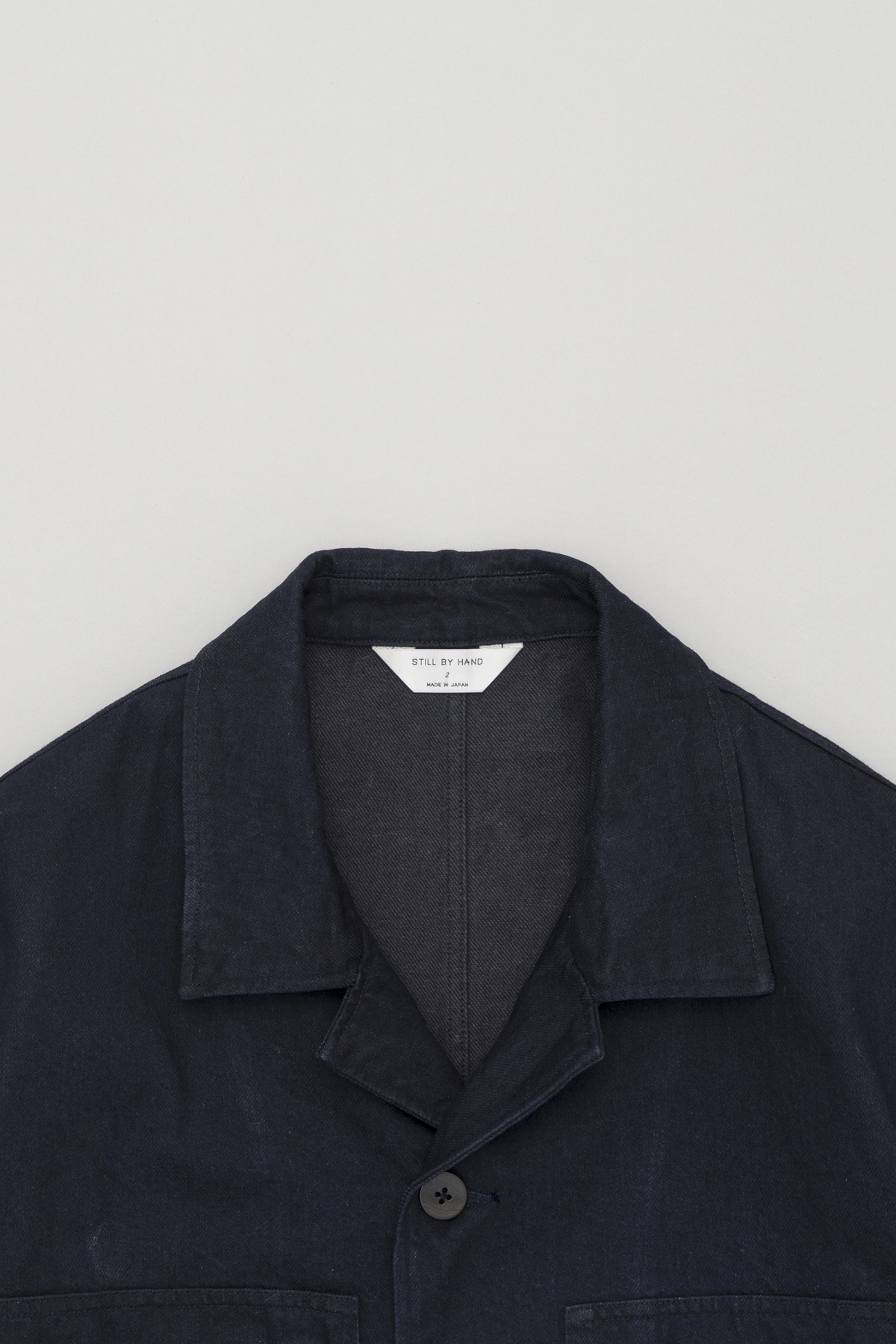 Veste Denim 11.5oz Dark Navy Still By Hand - Coton Japonais Premium