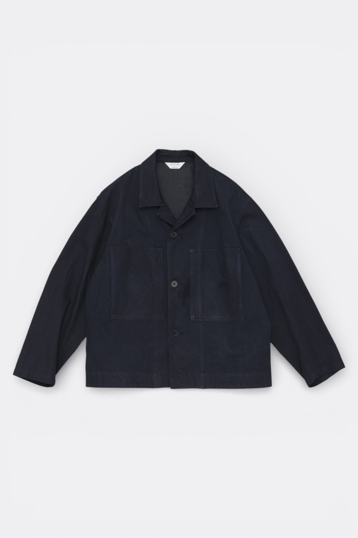 Veste Denim 11.5oz Dark Navy Still By Hand - Coton Japonais Premium