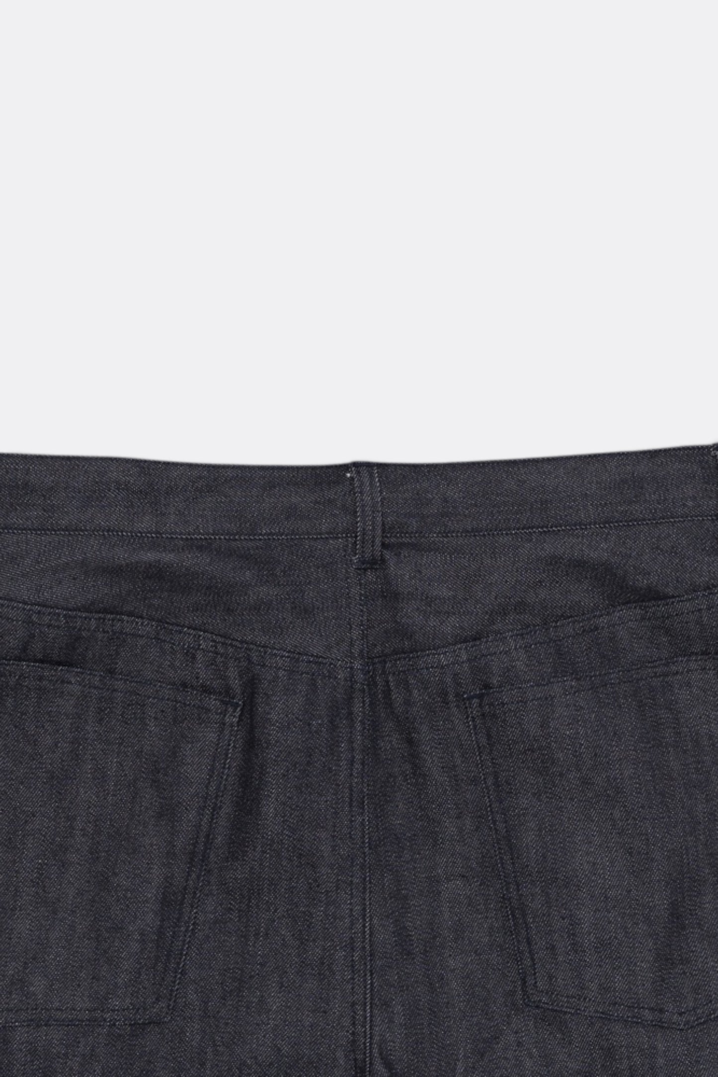STILL BY HAND Deep Tuck Wide Denim Pants Navy | Pantalon Denim Selvedge Japonais | Edgar Bdx
