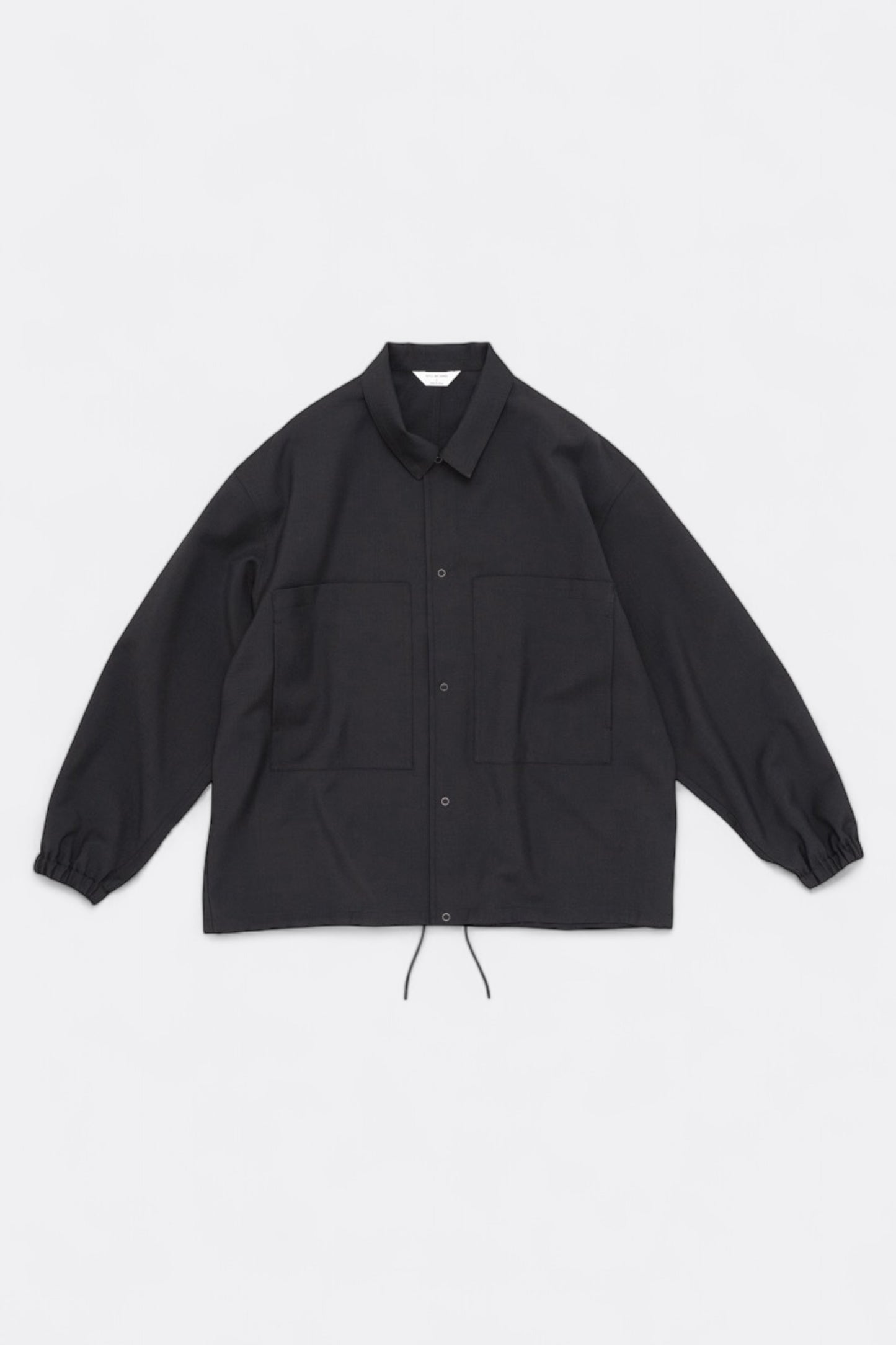 Still By Hand - Double Pocket Shirt Jacket (Ink Black)