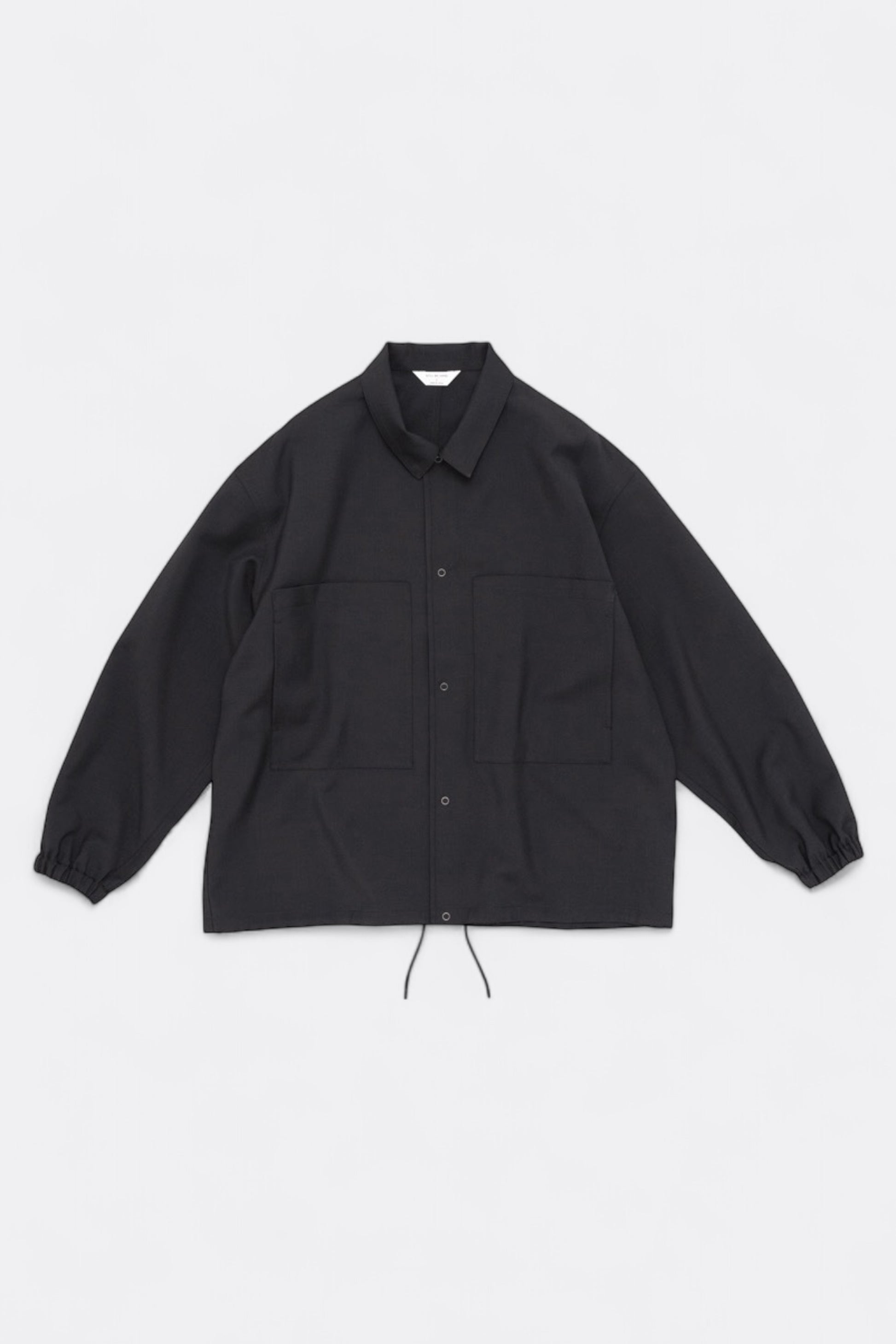 Still By Hand - Double Pocket Shirt Jacket (Ink Black)