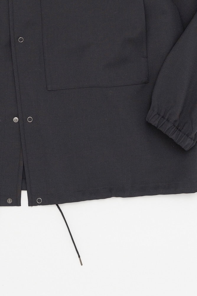 Still By Hand - Double Pocket Shirt Jacket (Ink Black)