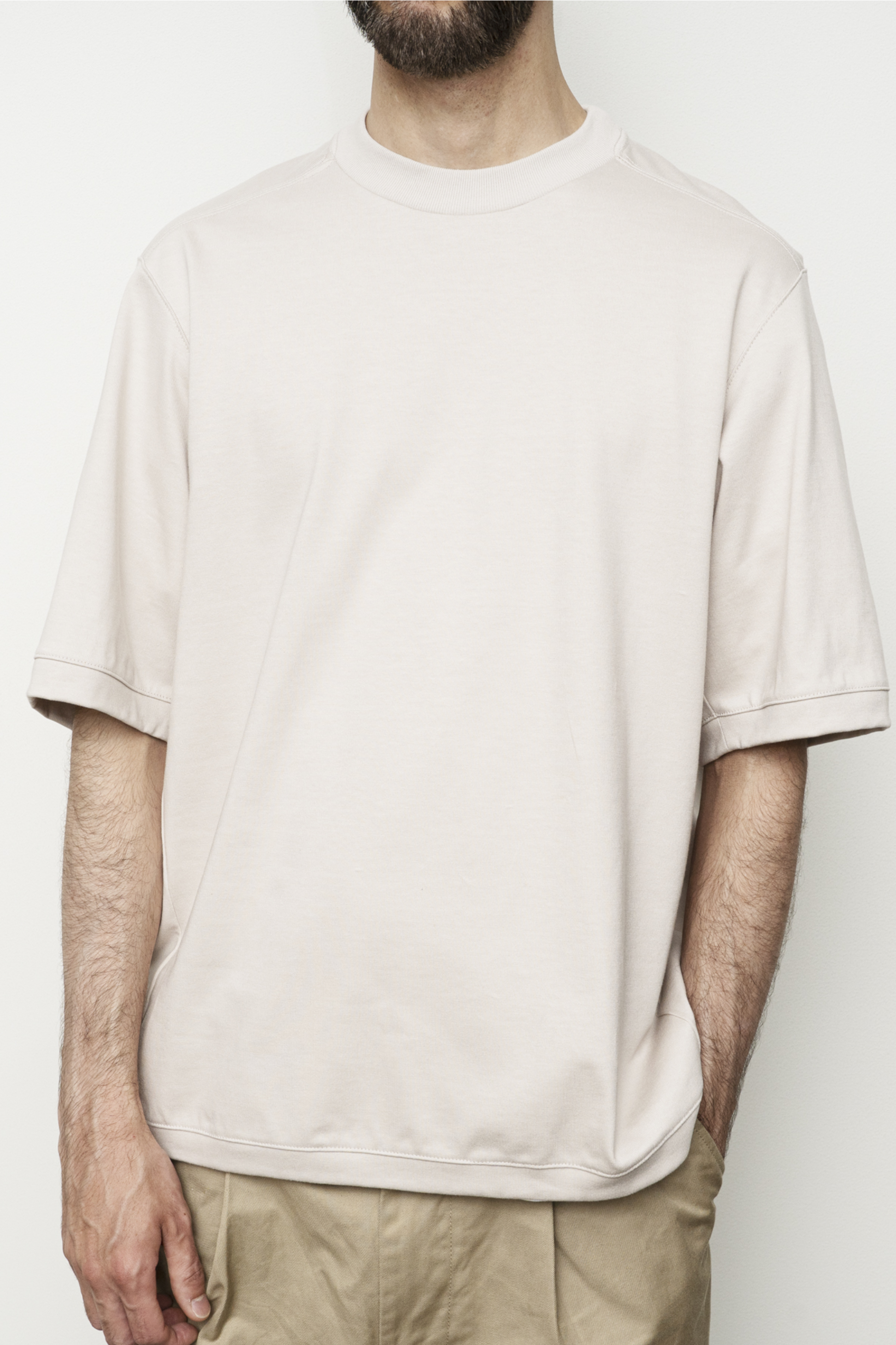 Still By Hand - Sweatshirt Manches Courtes Black