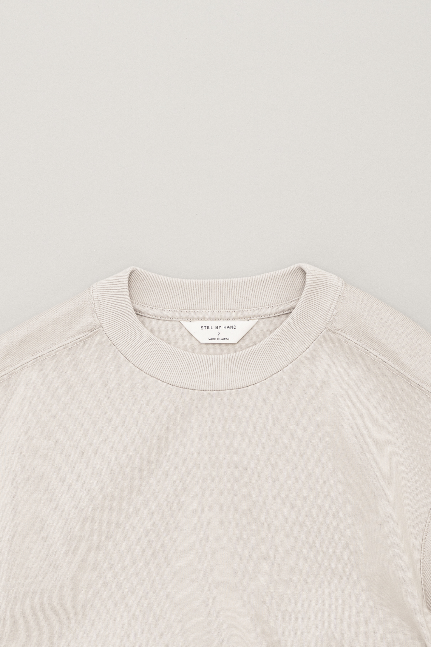 Still By Hand - Sweatshirt Manches Courtes Pink Beige