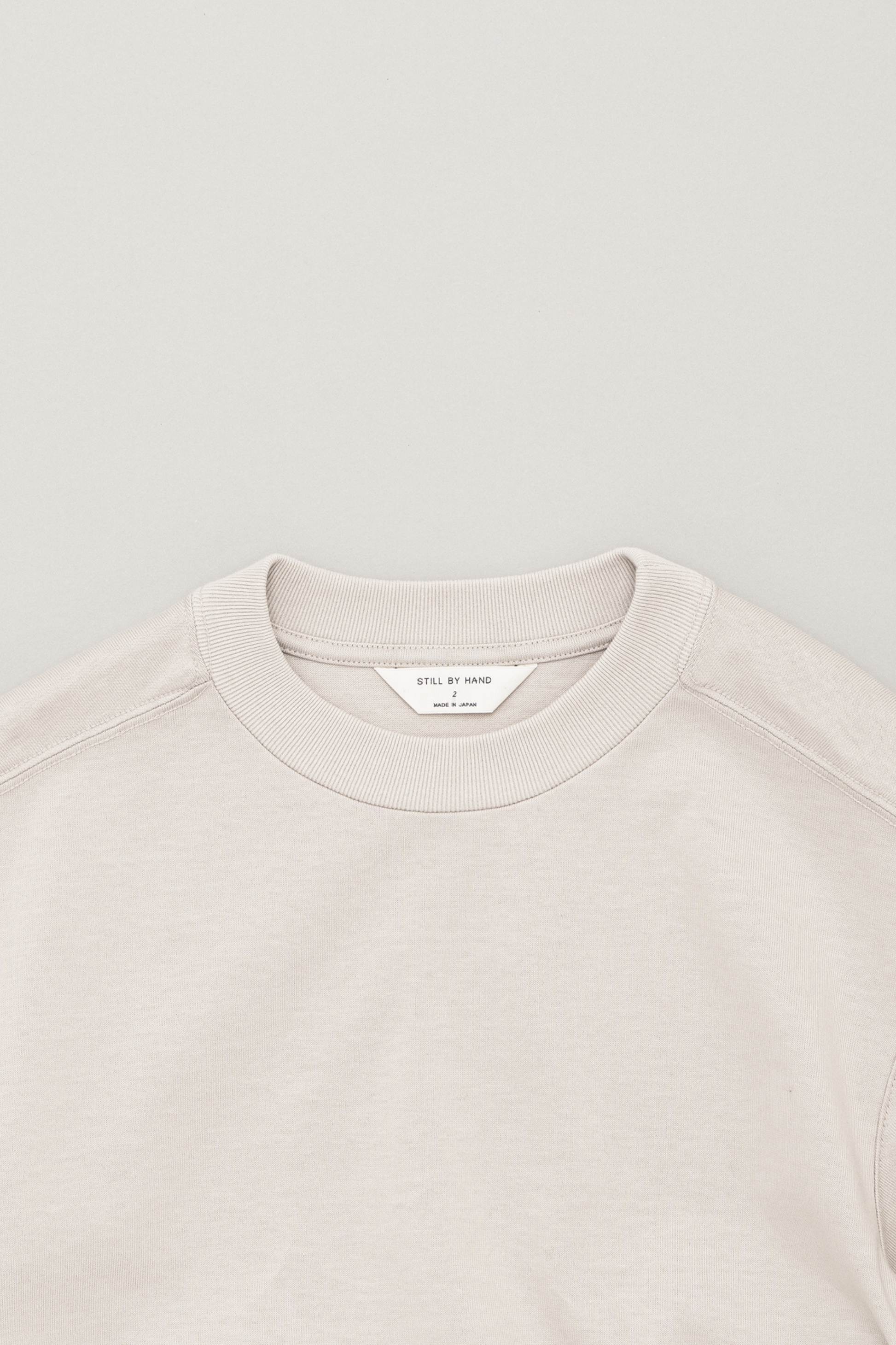 Still By Hand - Sweatshirt Manches Courtes Pink Beige