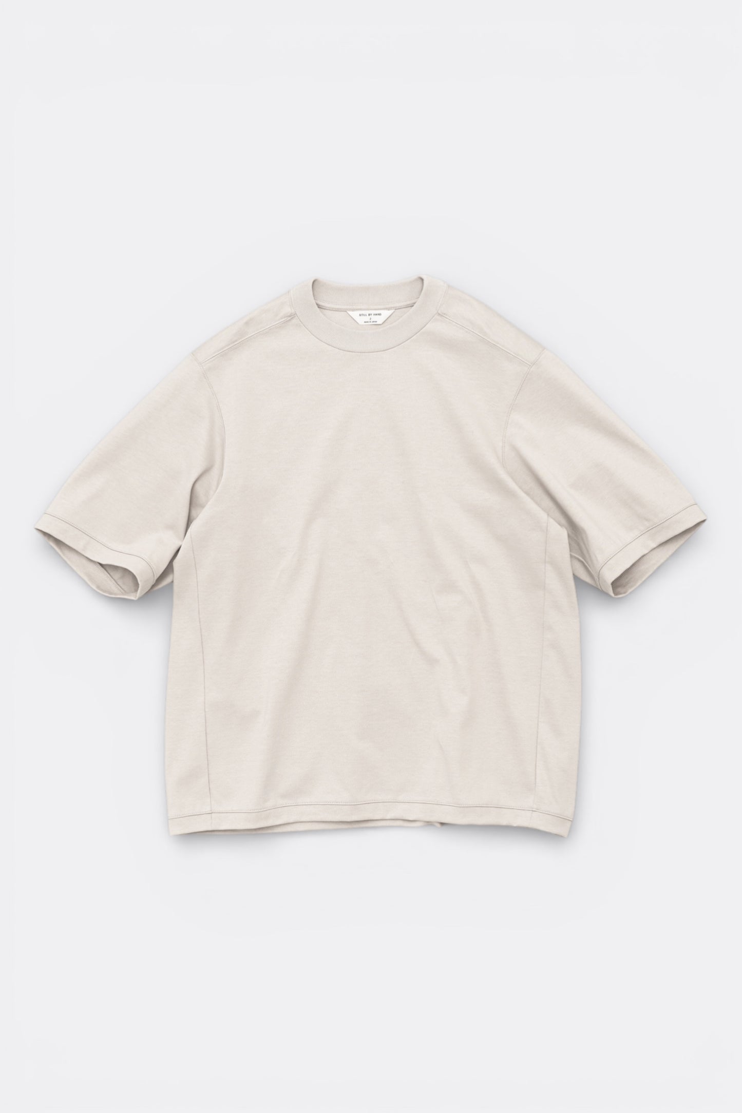 Still By Hand - Sweatshirt Manches Courtes Pink Beige