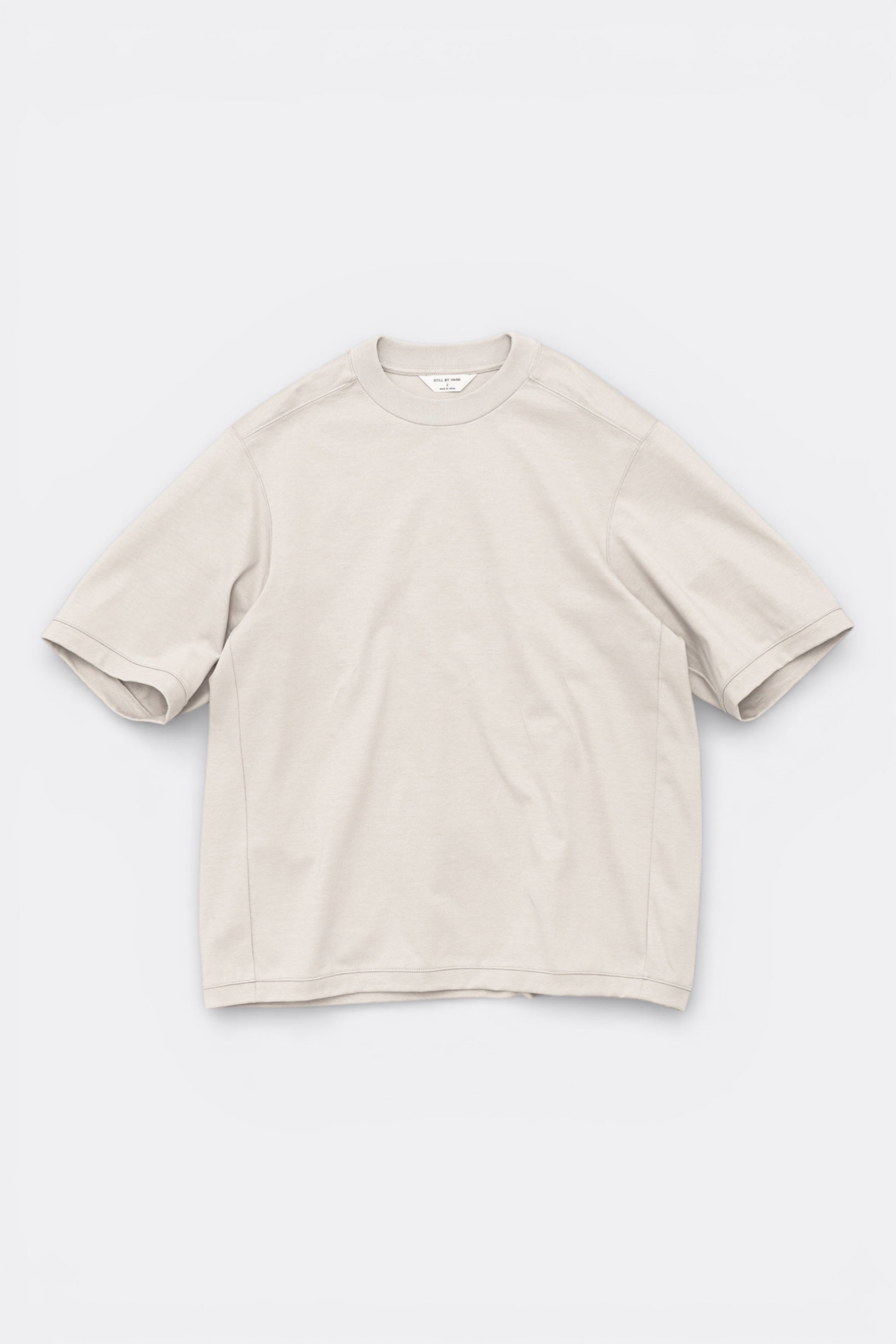 Still By Hand - Sweatshirt Manches Courtes Pink Beige