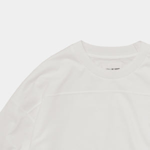Still By Hand - Knitted Rib Long Sleeve (White)
