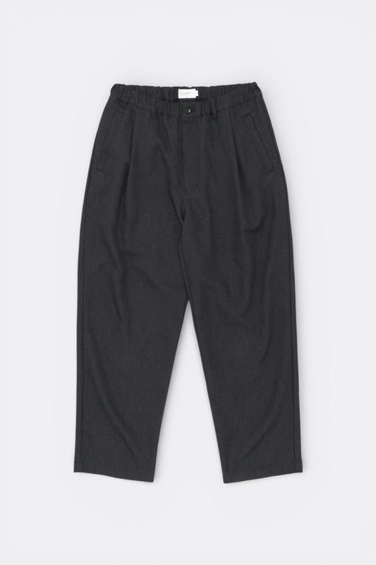 Still By Hand - Pantalon Couleurs Mélangées 1 Pince (Ink Black) | Pantalon Japonais