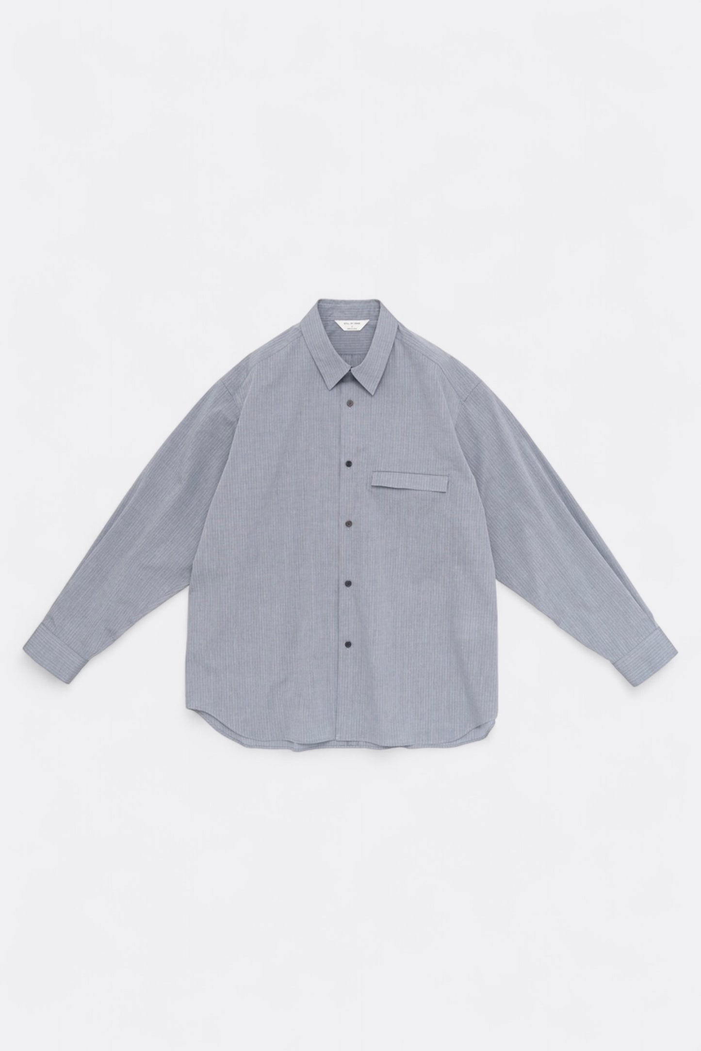 Still By Hand - Oversized shirt (Blue Stripe)