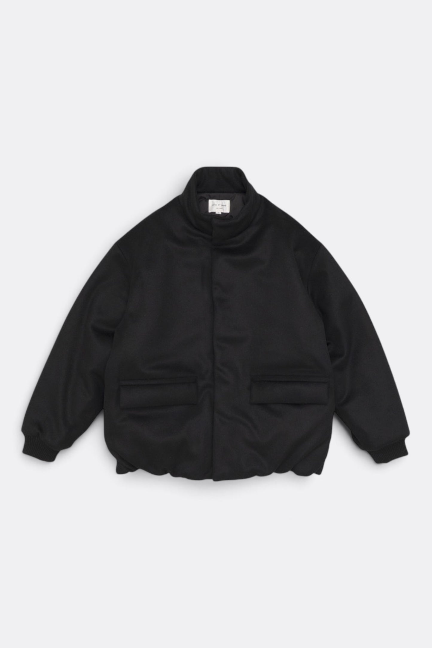 STILL BY HAND Padded Wool Blouson Black | Blouson Laine Thinsulate Japonais | Edgar Bdx