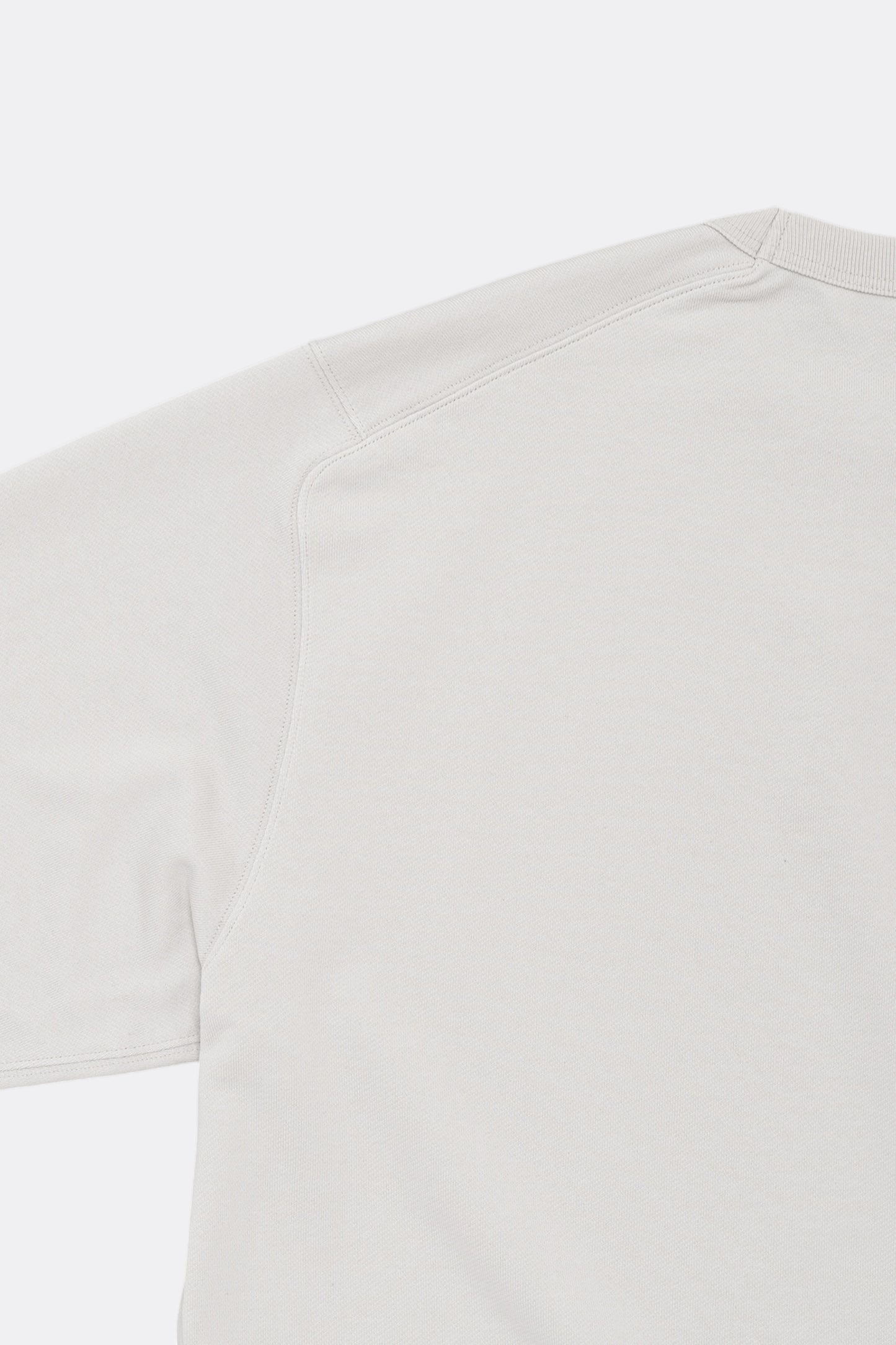 Sweatshirt Coton Pima Ash White Still By Hand | Edgar Bdx