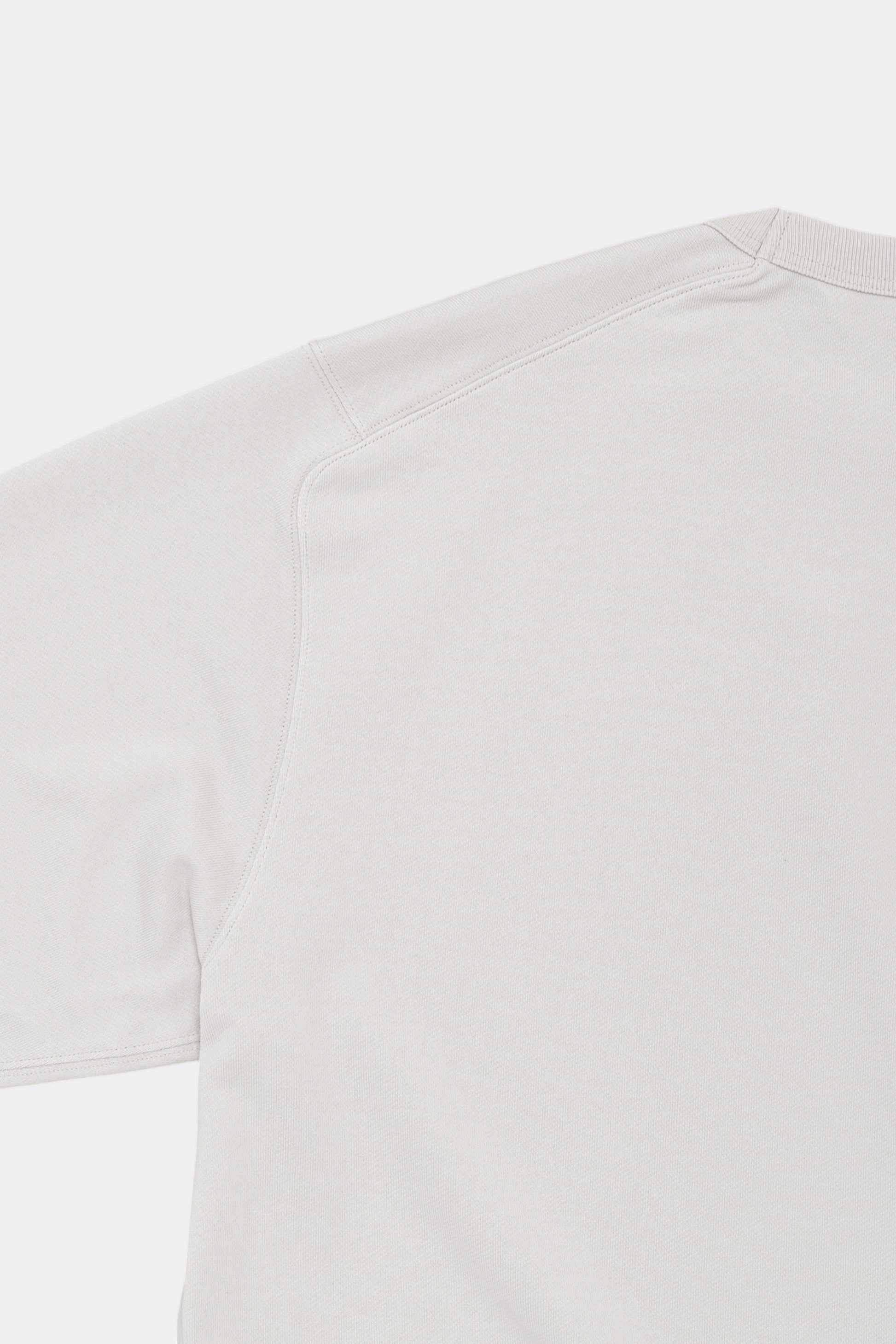 Sweatshirt Coton Pima Ash White Still By Hand | Edgar Bdx