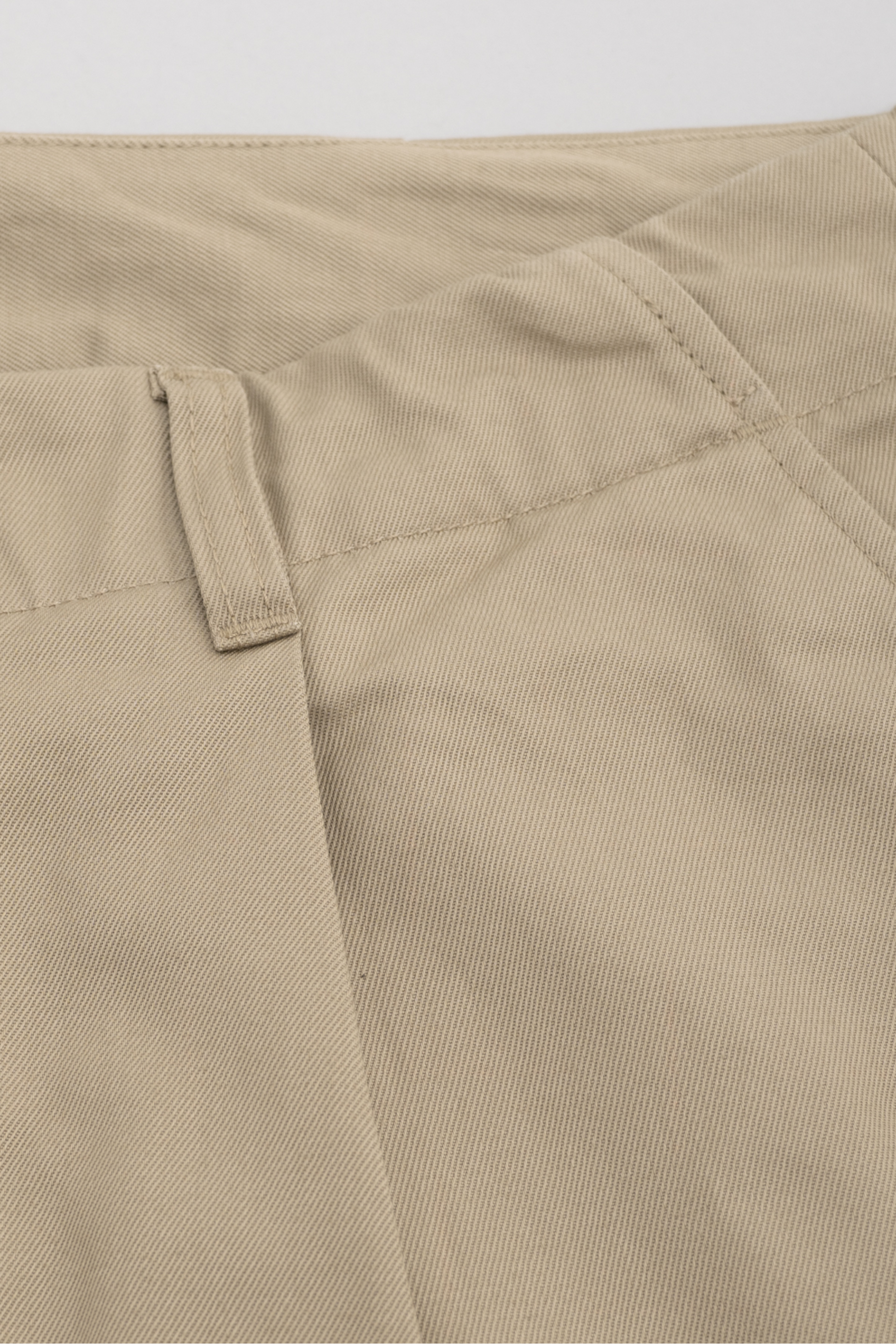 Pantalon Selvedge 1 Pli Beige Still By Hand - Coton Japonais Premium
