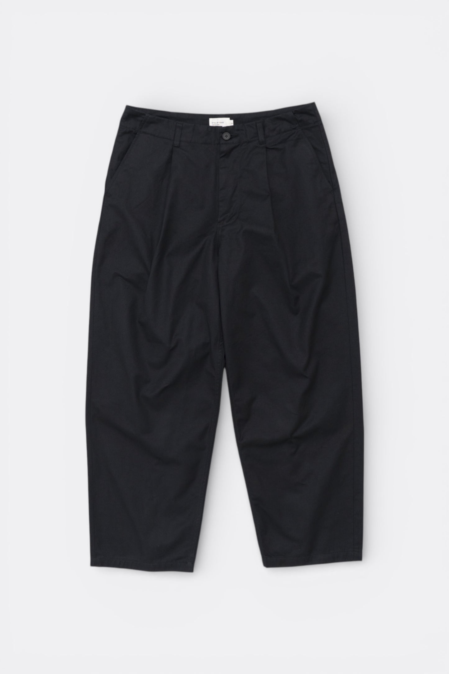Pantalon Selvedge 1 Pli Bleu Noir Still By Hand - Coton Japonais Premium