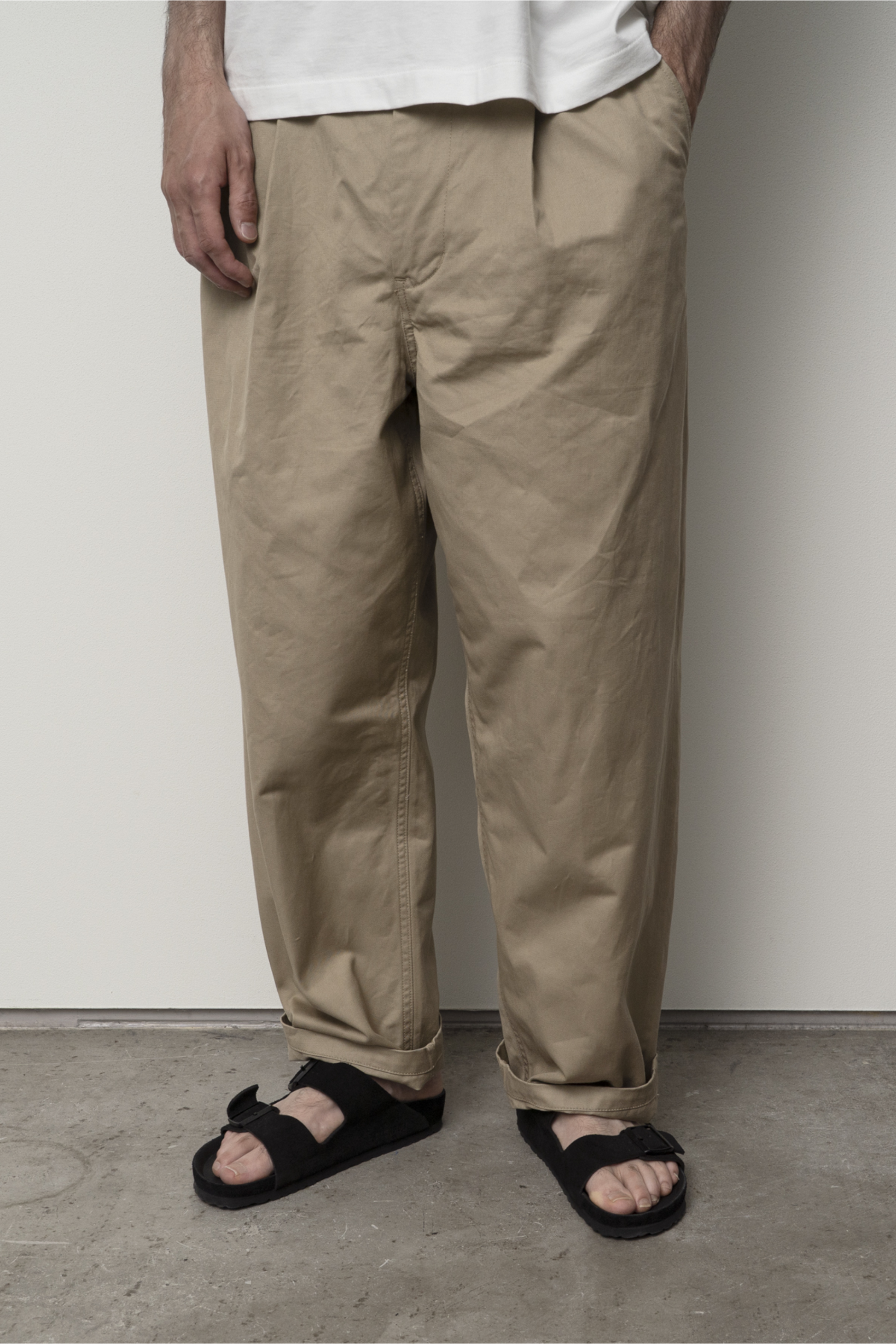 Pantalon Selvedge 1 Pli Bleu Noir Still By Hand - Coton Japonais Premium