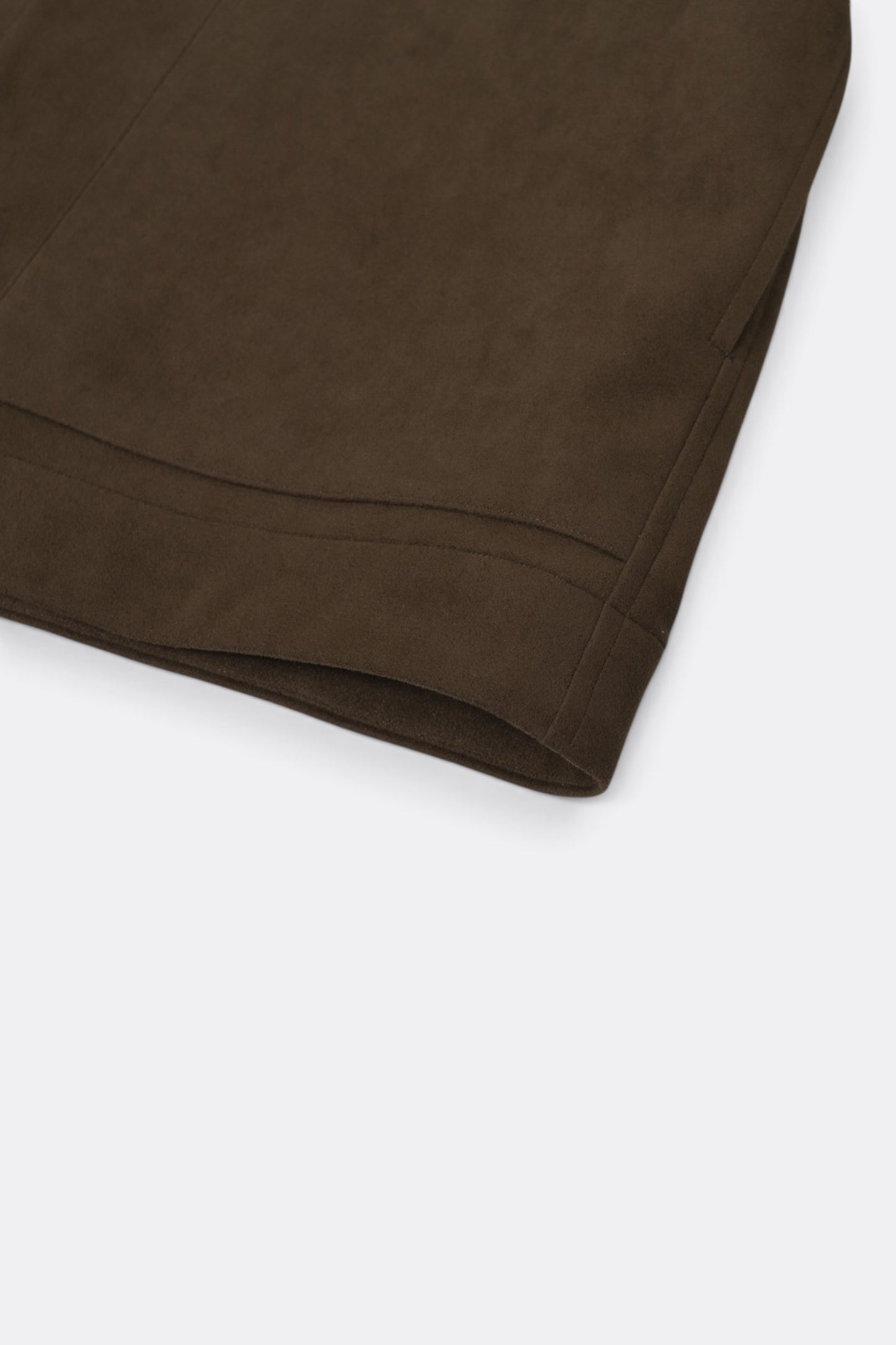 STILL BY HAND Synthetic Leather Short Blouson Brown | Blouson Cuir Synthétique Japonais | Edgar Bdx