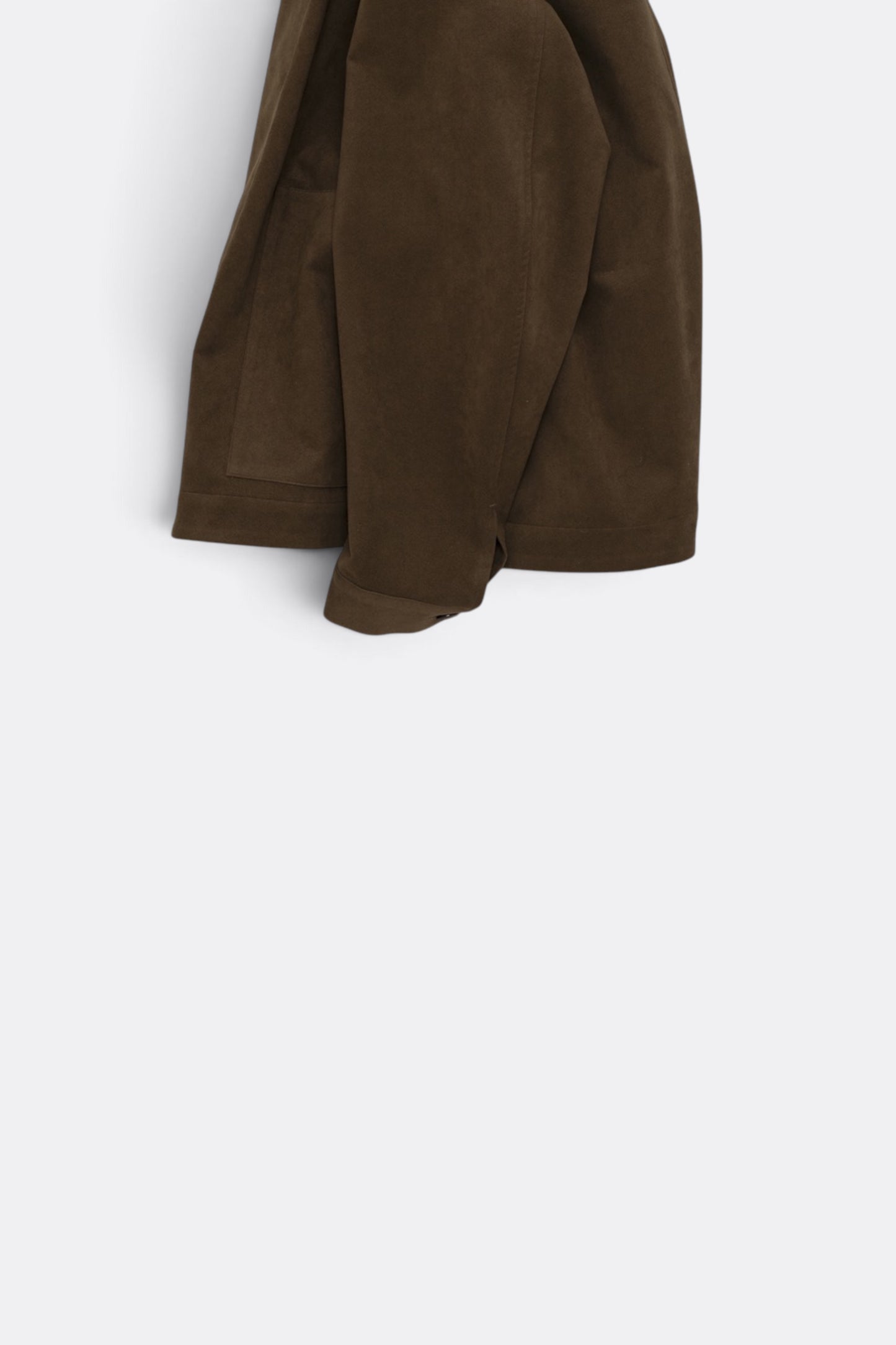 STILL BY HAND Synthetic Leather Short Blouson Brown | Blouson Cuir Synthétique Japonais | Edgar Bdx