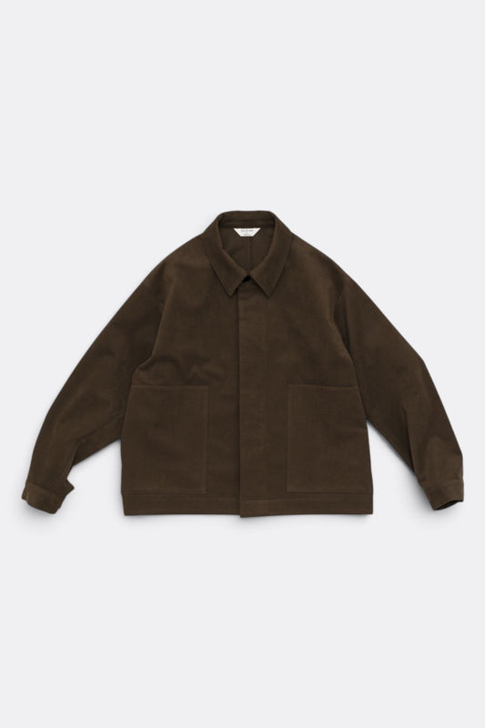 STILL BY HAND Synthetic Leather Short Blouson Brown | Blouson Cuir Synthétique Japonais | Edgar Bdx