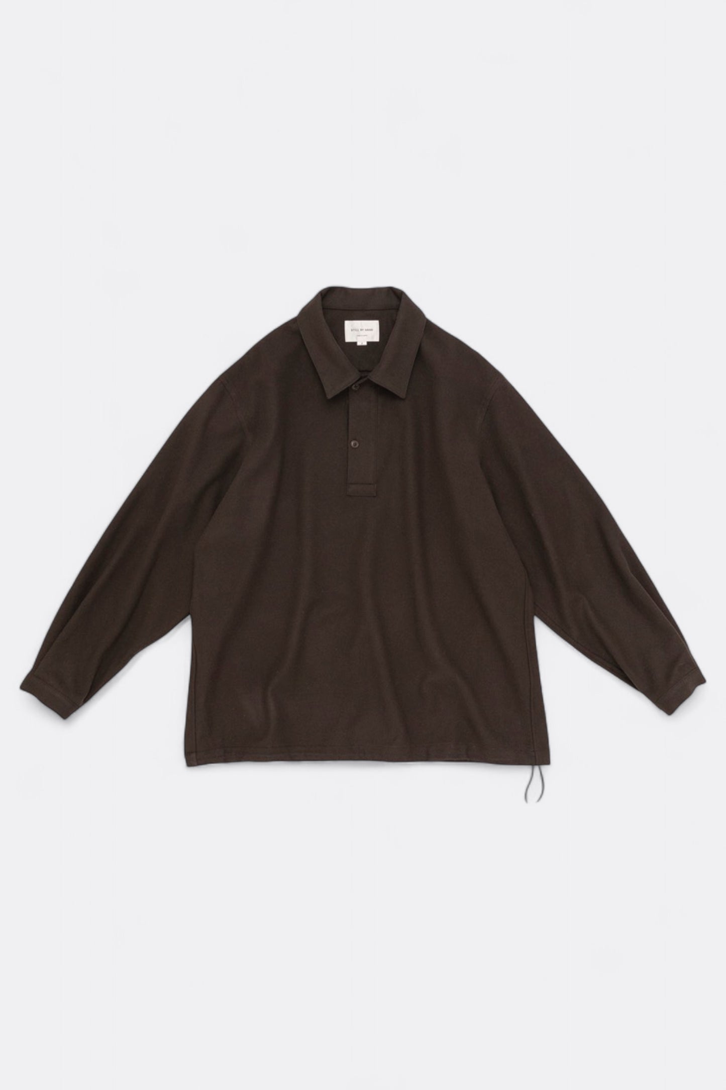 Still By Hand - W/N Pullover Shirt (Brown)