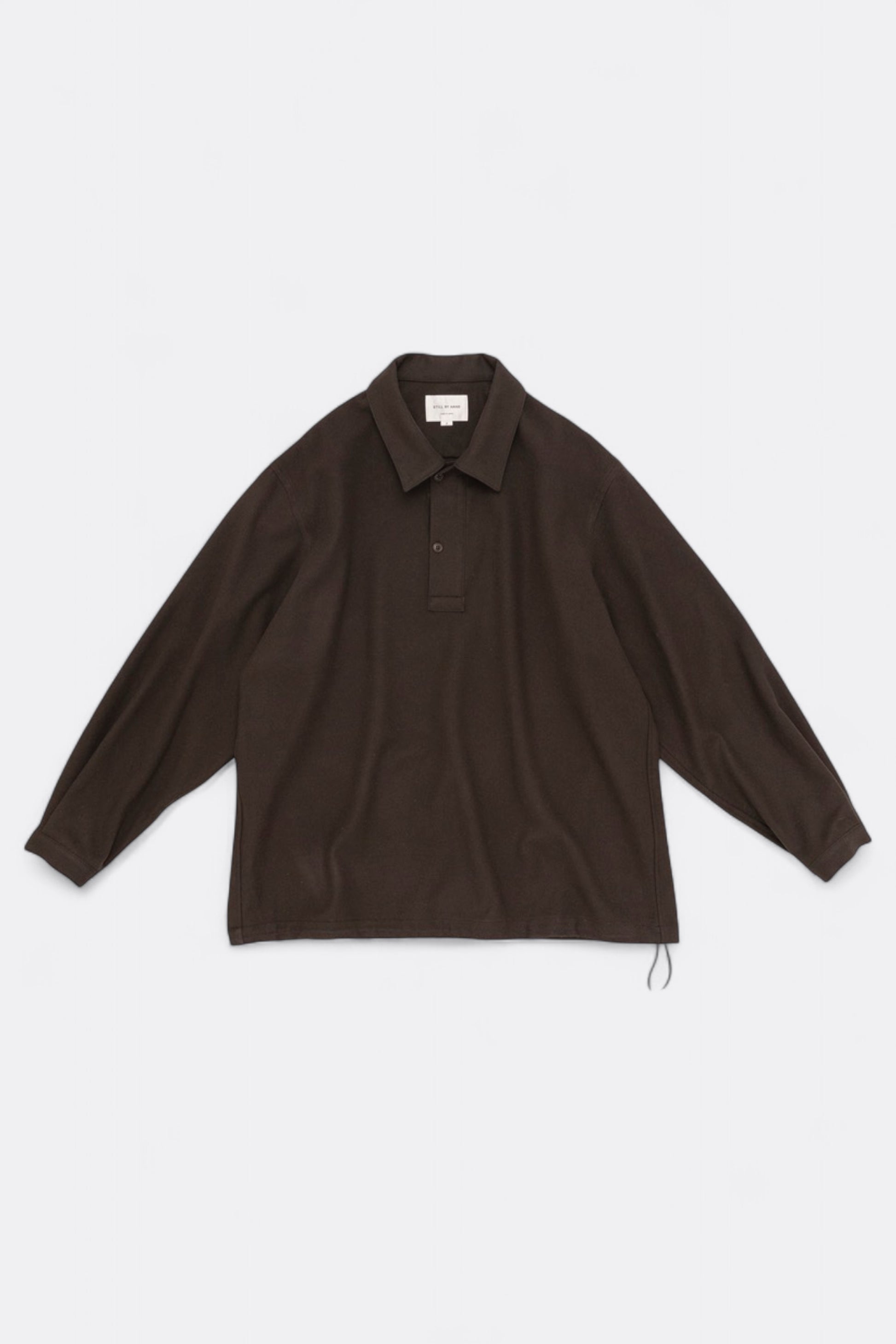 Still By Hand - W/N Pullover Shirt (Brown)