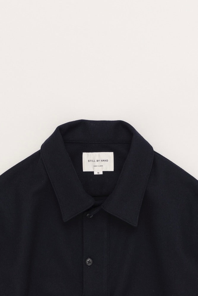 Still By Hand - W/N Pullover Shirt (Navy)