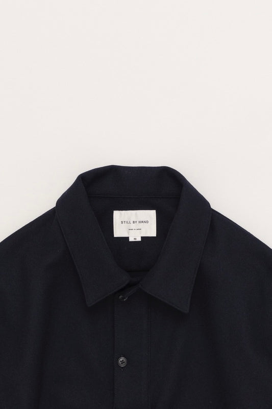 Still By Hand - W/N Pullover Shirt (Navy)