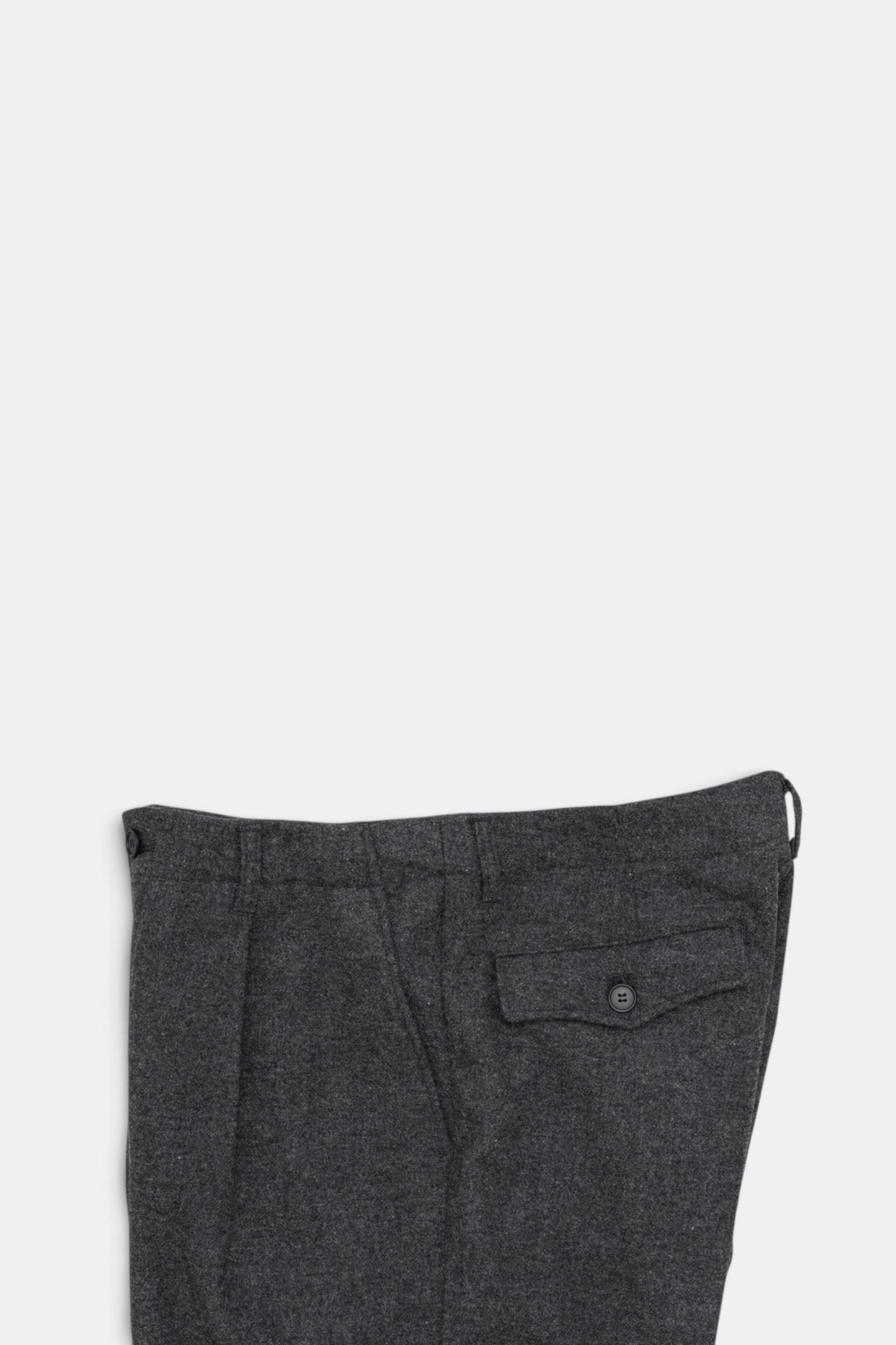 STILL BY HAND W/N Wide Pants Grey | Pantalon Laine Large Japonais | Edgar Bdx