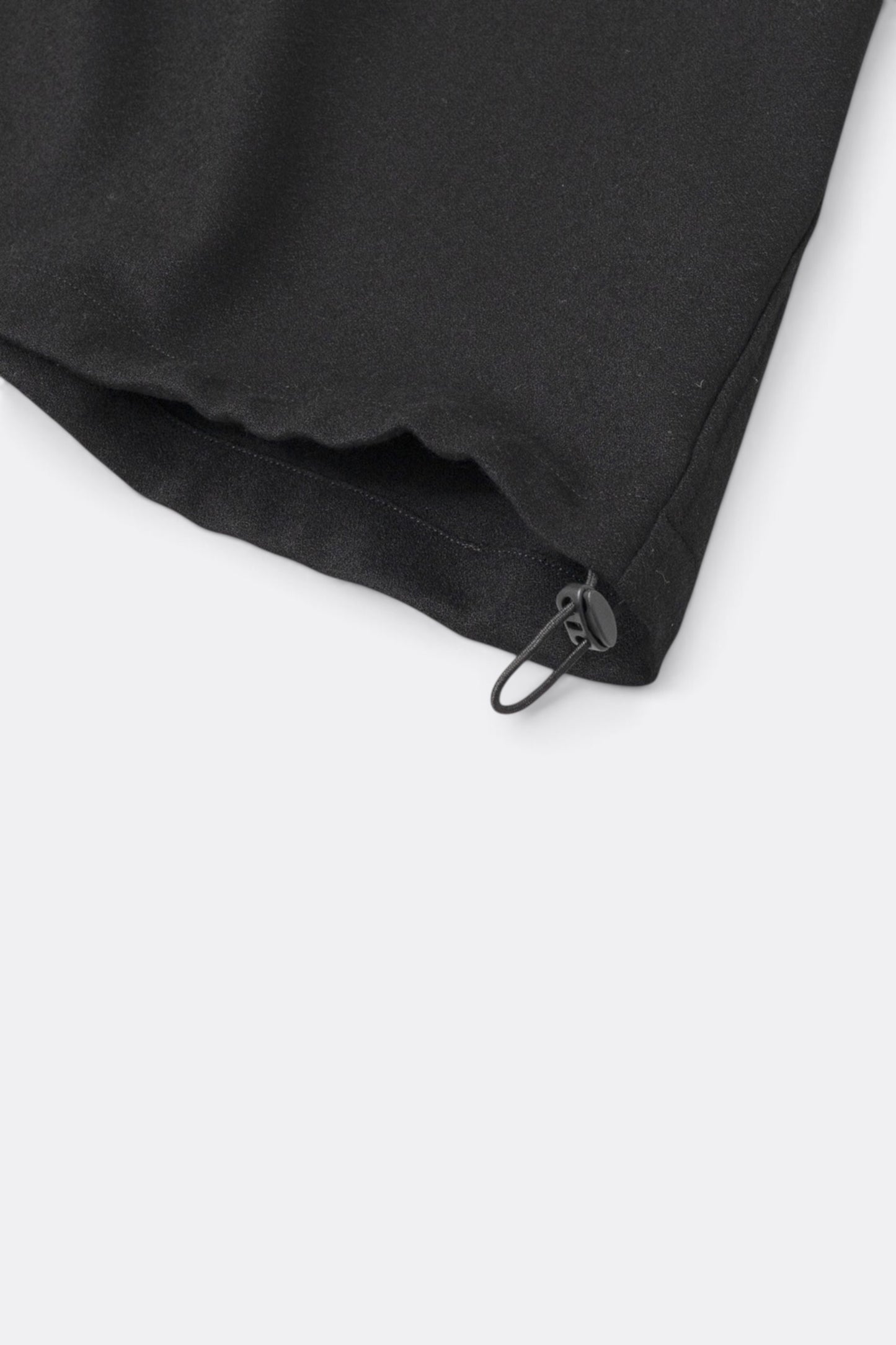 STILL BY HAND Wool Shirt Anorak Black | Anorak Laine Japonais | Edgar Bdx