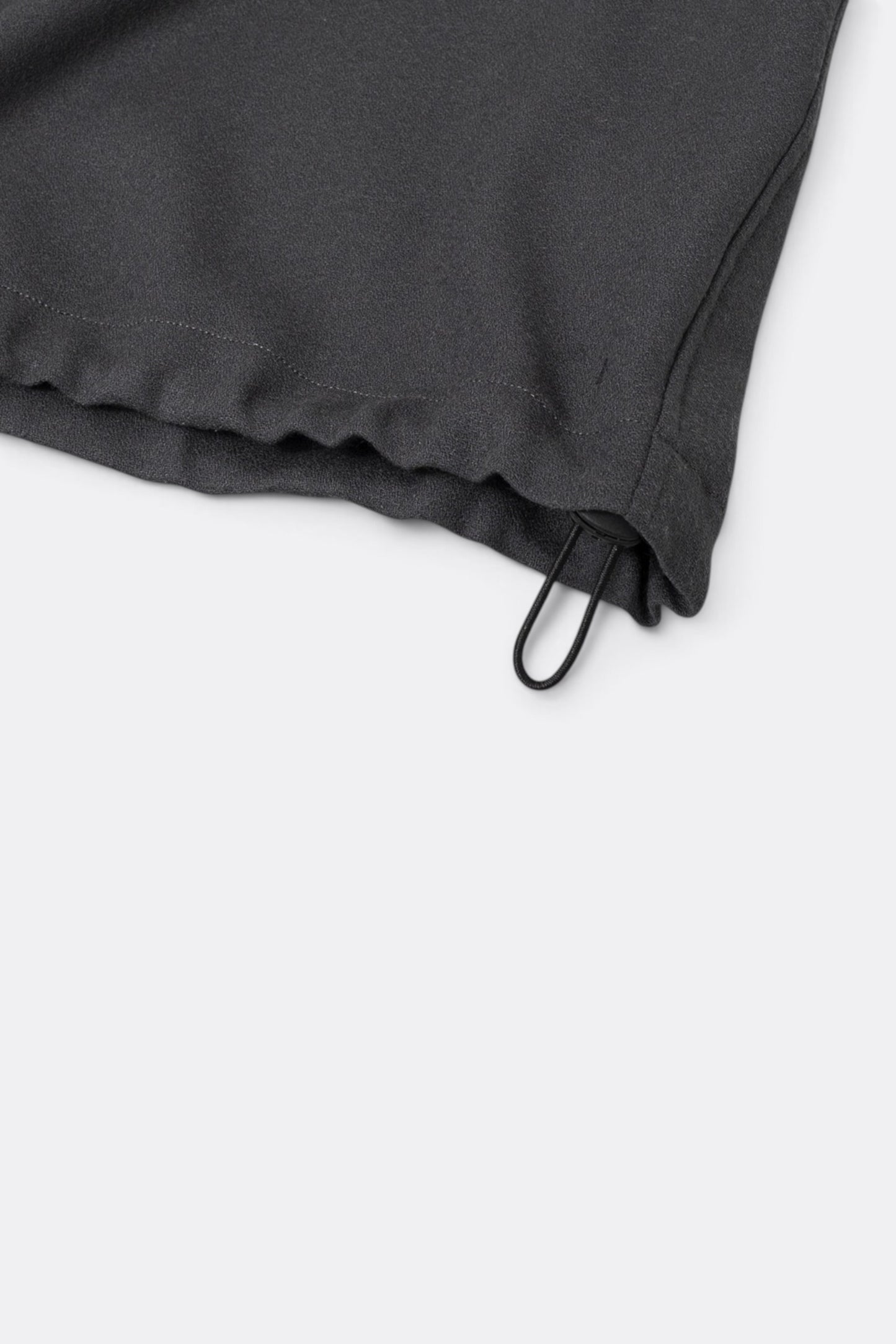 STILL BY HAND Wool Shirt Anorak Charcoal | Anorak Laine Japonais | Edgar Bdx
