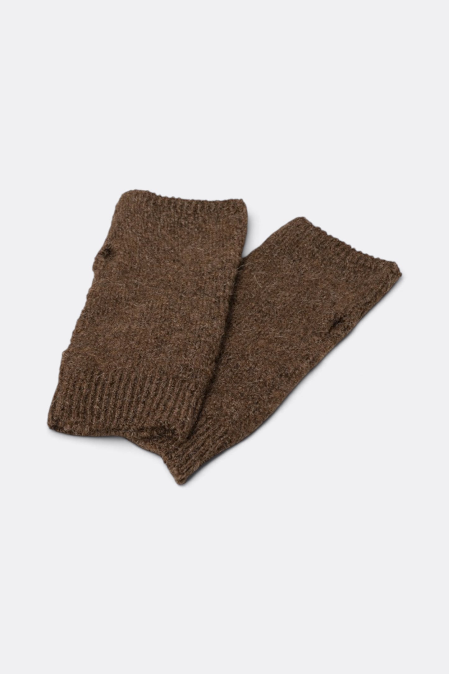 Wrist Warmer Alpaca Yarn (Brown)