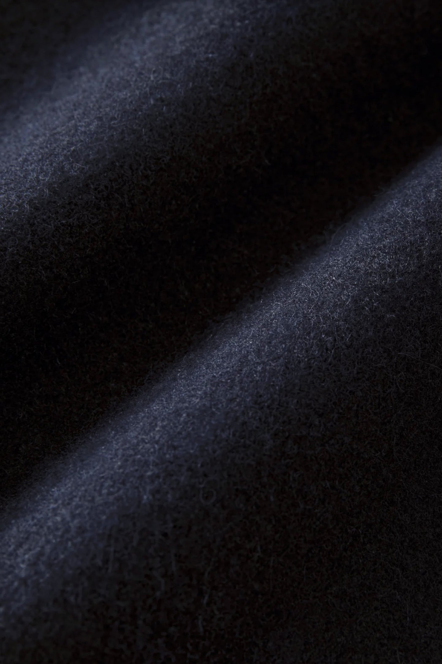 STUDIO NICHOLSON Cabo Wool Coat Dark Navy | Manteau Laine Premium | Edgar Bdx