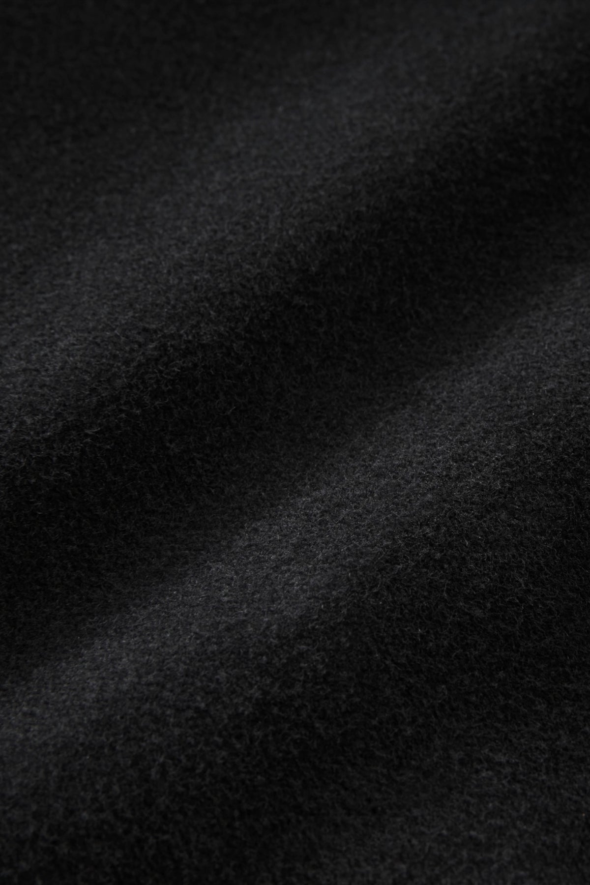 STUDIO NICHOLSON Paolo Moleskin Wide Leg Pant Black | Edgar Bdx