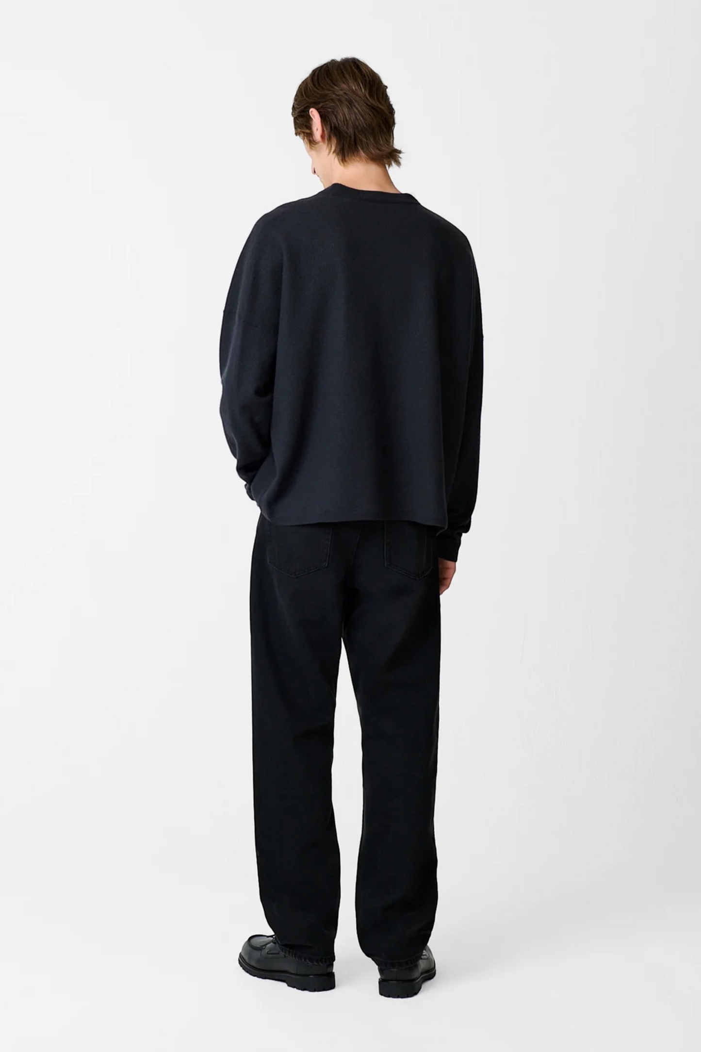 Riso Straight Leg Denim Pant (Washed Black)