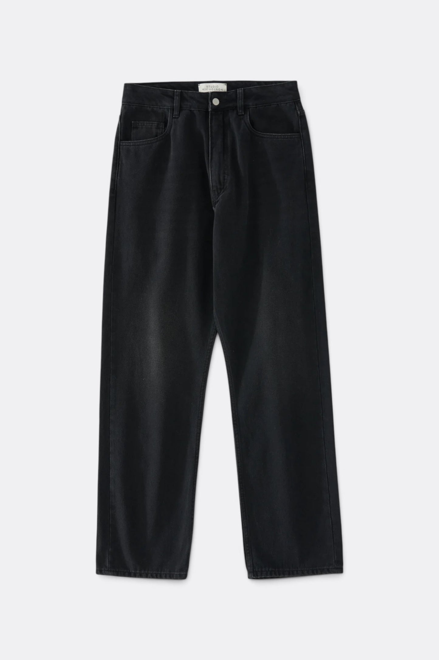Riso Straight Leg Denim Pant (Washed Black)