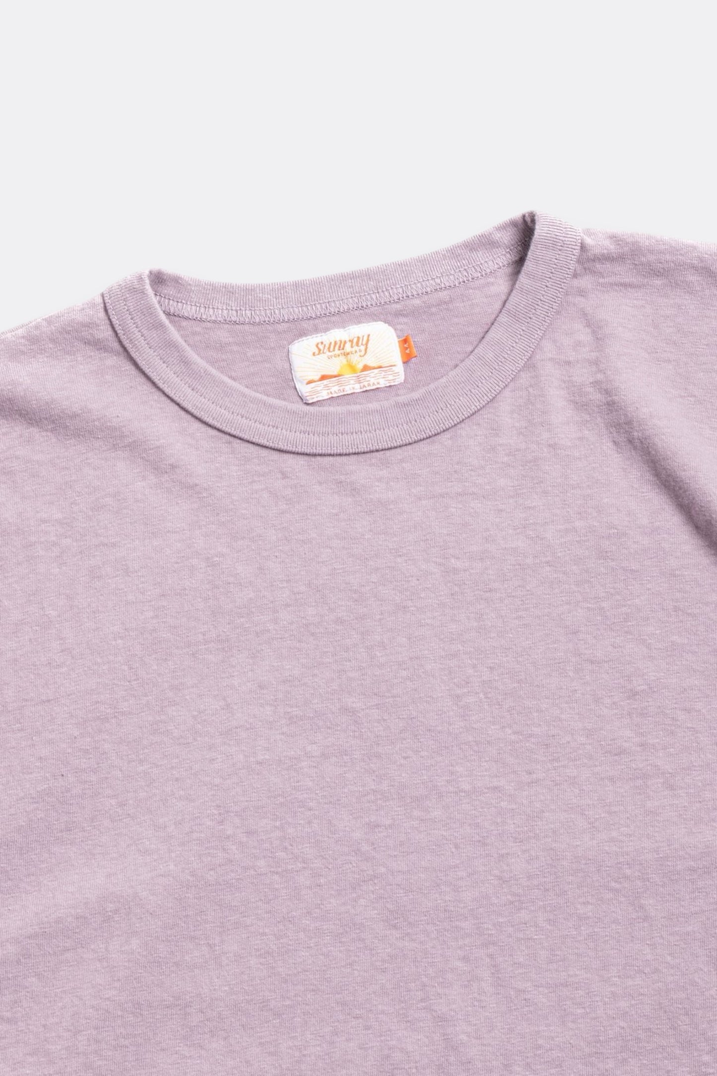 Sunray Sportswear Haleiwa T-Shirt Minimal Gray | Loop-Wheel Made in Japan | Edgar Bdx