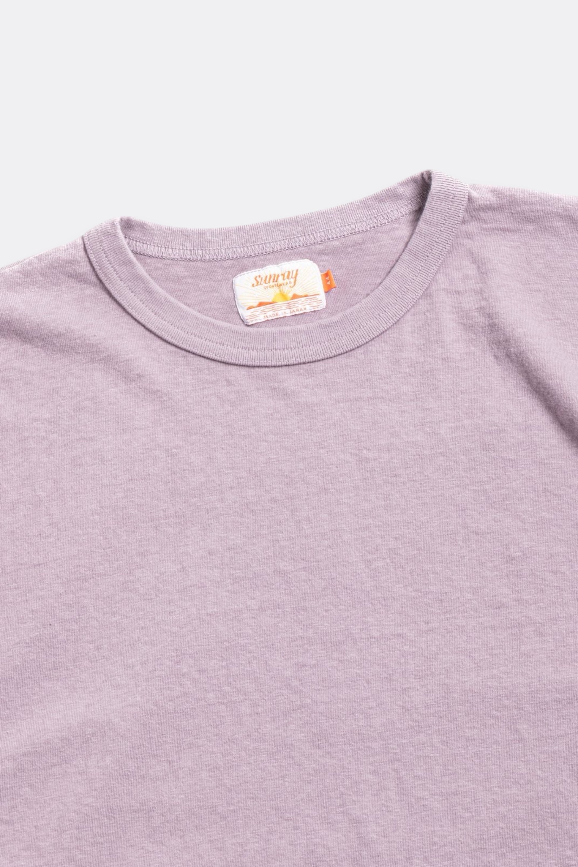 Sunray Sportswear Haleiwa T-Shirt Minimal Gray | Loop-Wheel Made in Japan | Edgar Bdx