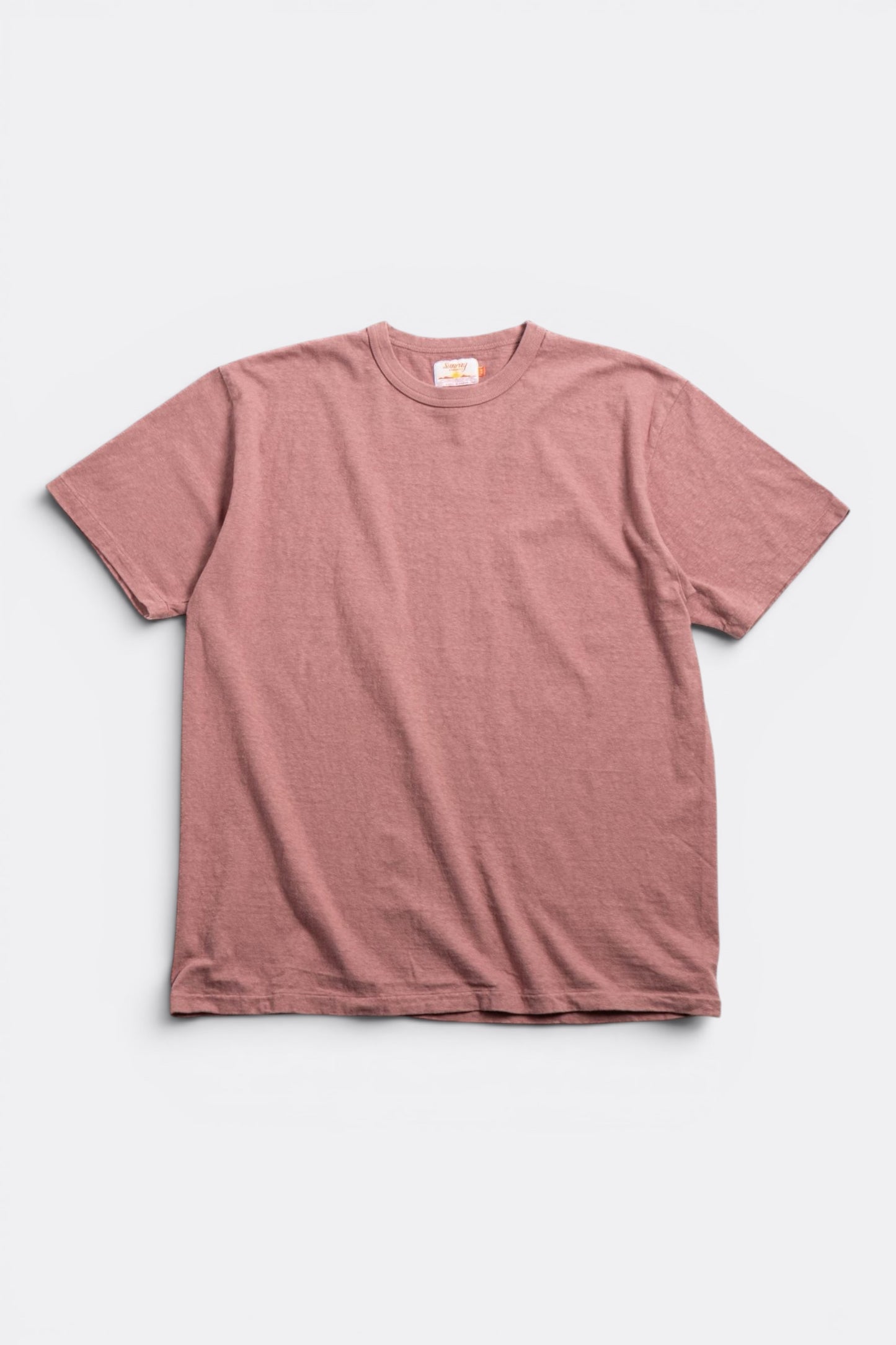 Sunray Sportswear Haleiwa T-Shirt Wistful Mauve | Loop-Wheel Made in Japan | Edgar Bdx