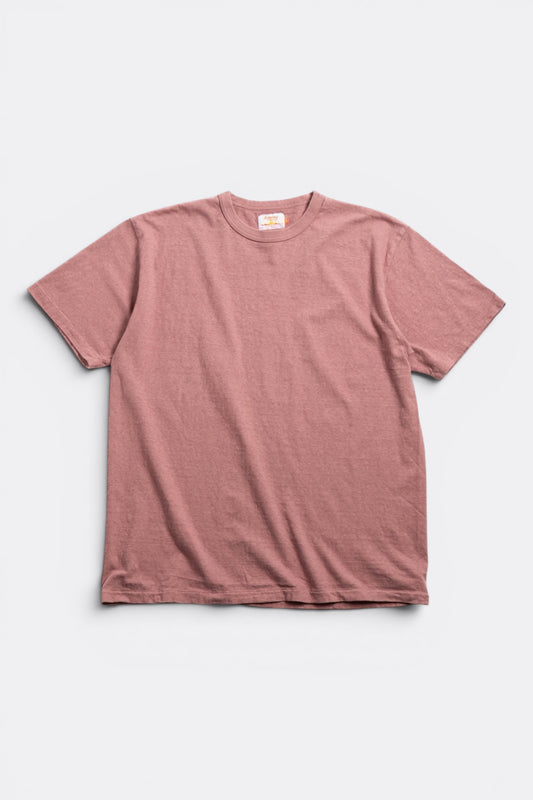 Sunray Sportswear Haleiwa T-Shirt Wistful Mauve | Loop-Wheel Made in Japan | Edgar Bdx