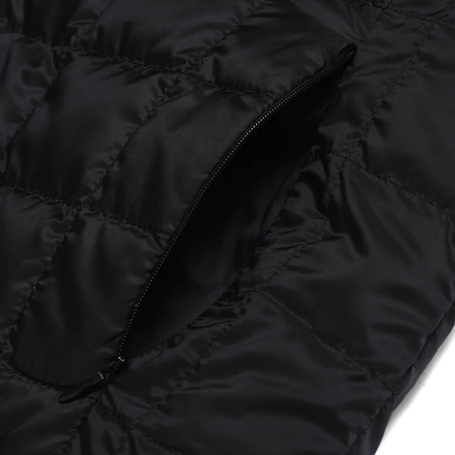 Taion -  Down × Boa Reversible Vest (Navy / Ivory)